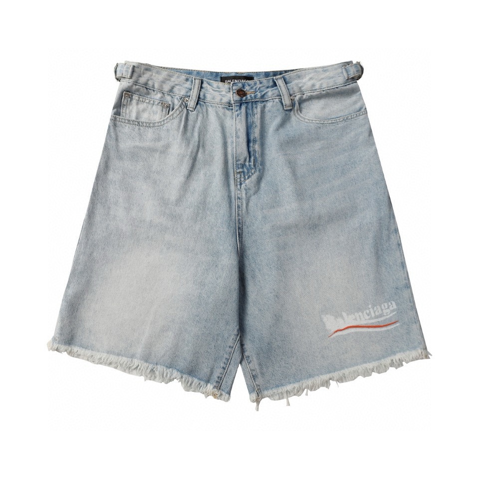 Balenciaga Denim Shorts - everydesigner