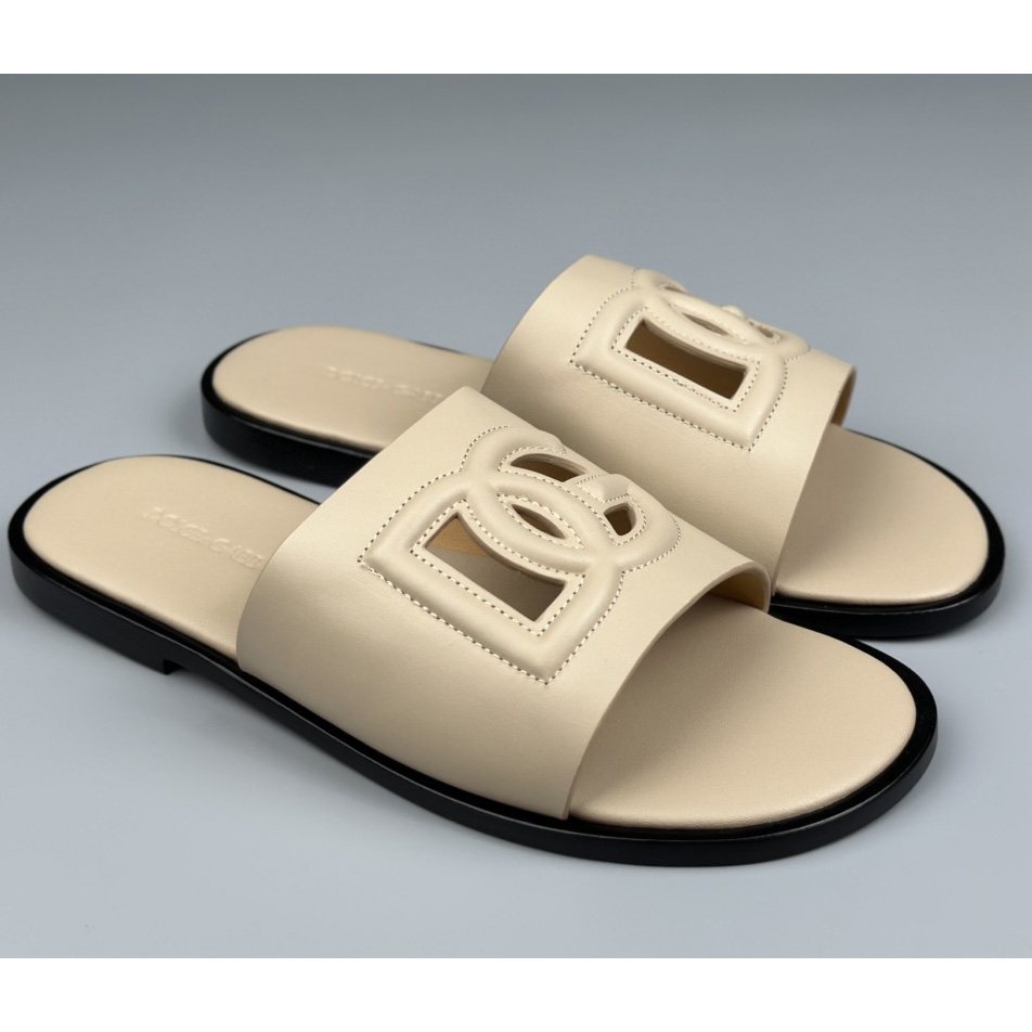 Dolce & Gabbana Calfskin sliders - everydesigner