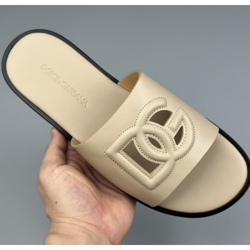 Dolce & Gabbana Calfskin sliders - everydesigner