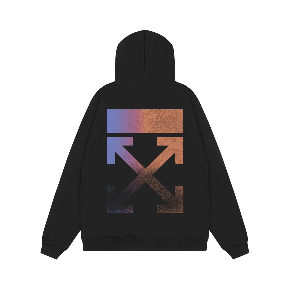 Off-White Gradient Arrows Hoodie - everydesigner