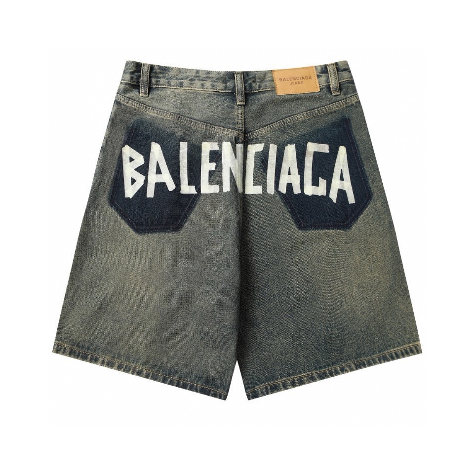 Balenciaga Denim Shorts - everydesigner