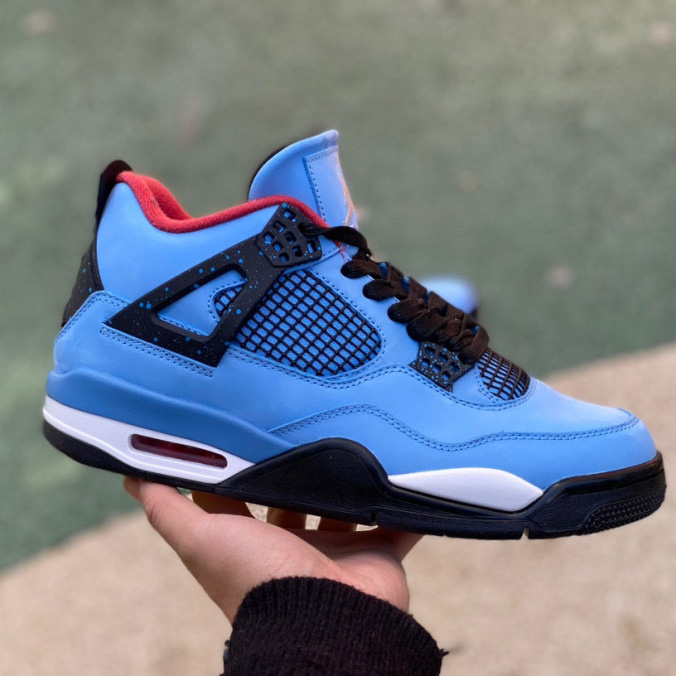 Air Jordan 4 x Travis Scott Cactus Sneaker  308497-406 - everydesigner