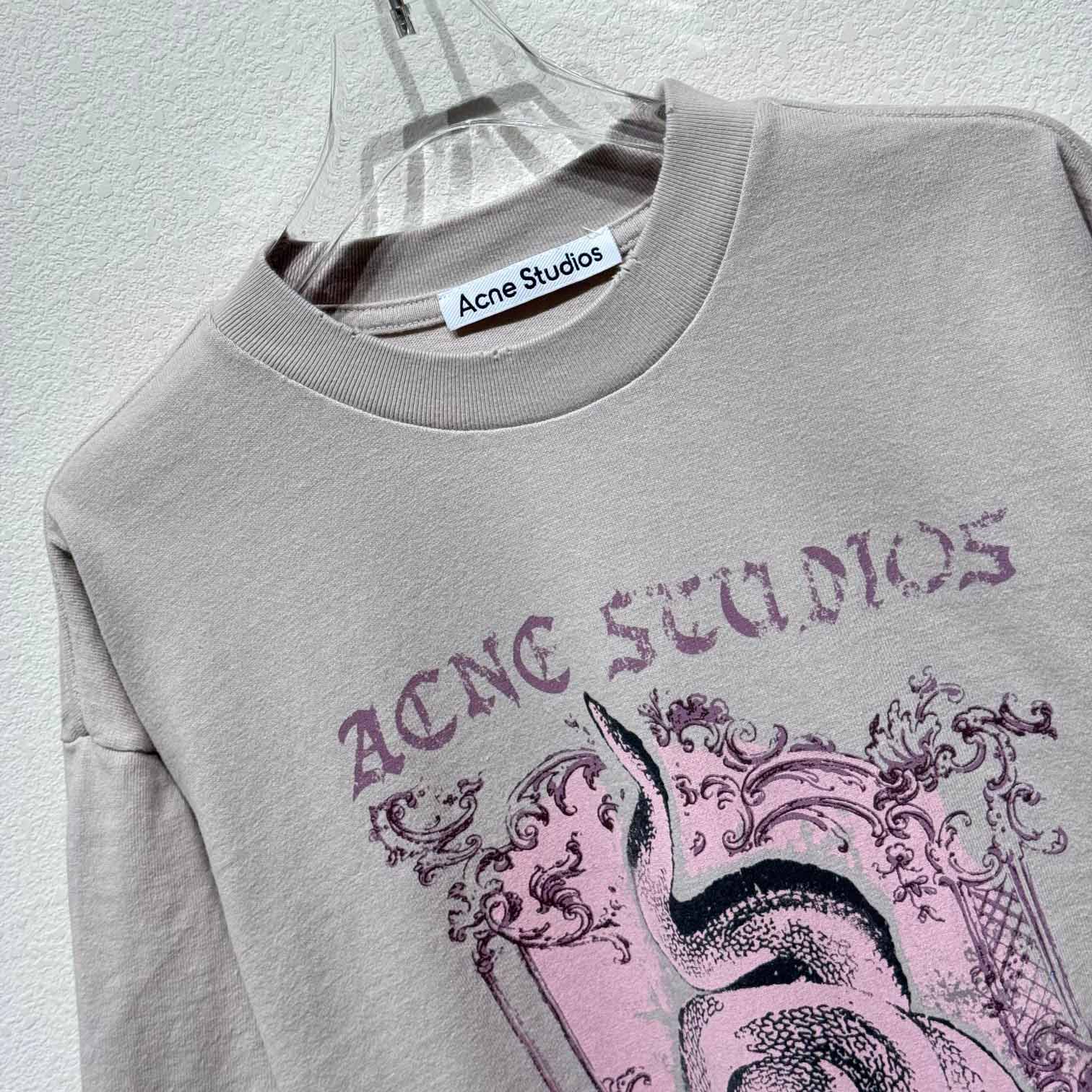 Acne Studios Logo Layered T-shirt - everydesigner