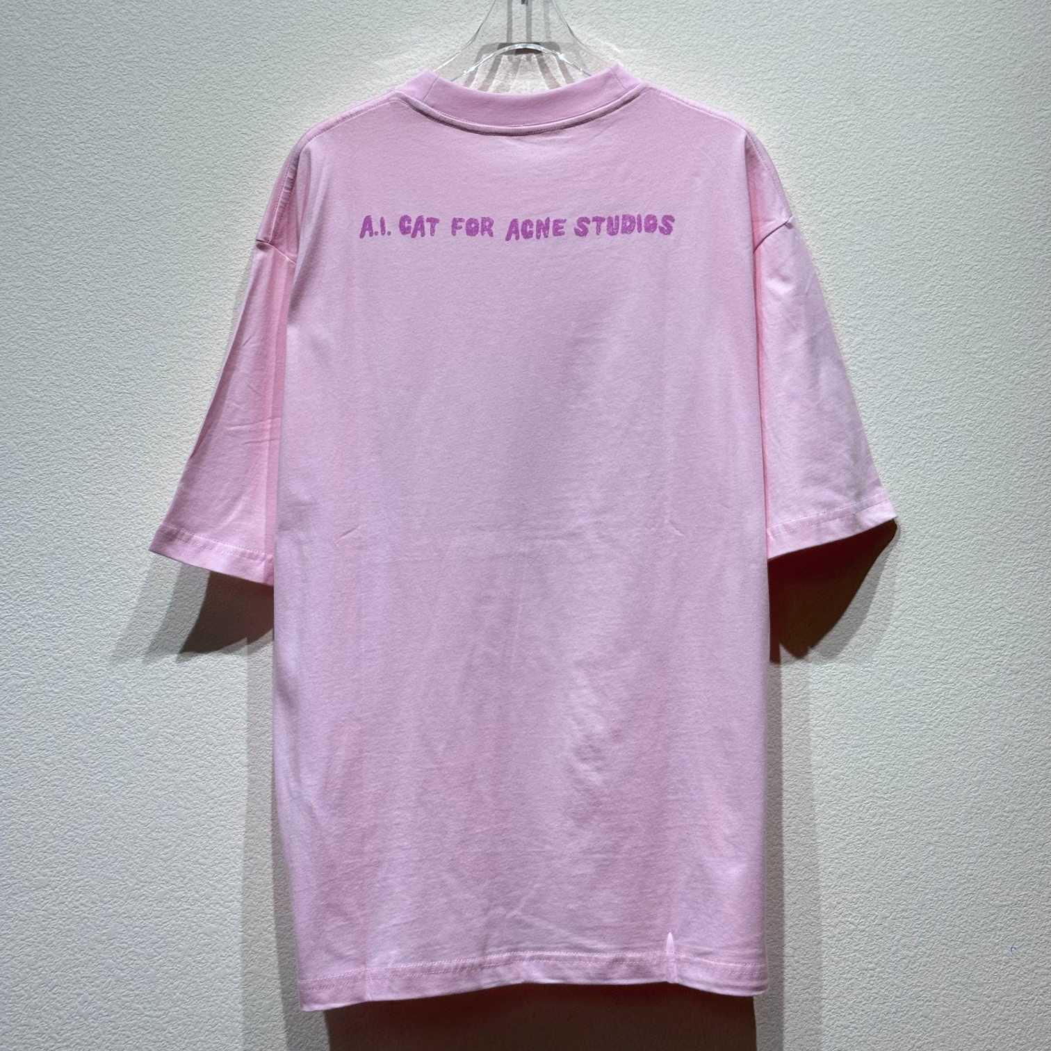 Acne Studios Cat Logo Tee - everydesigner