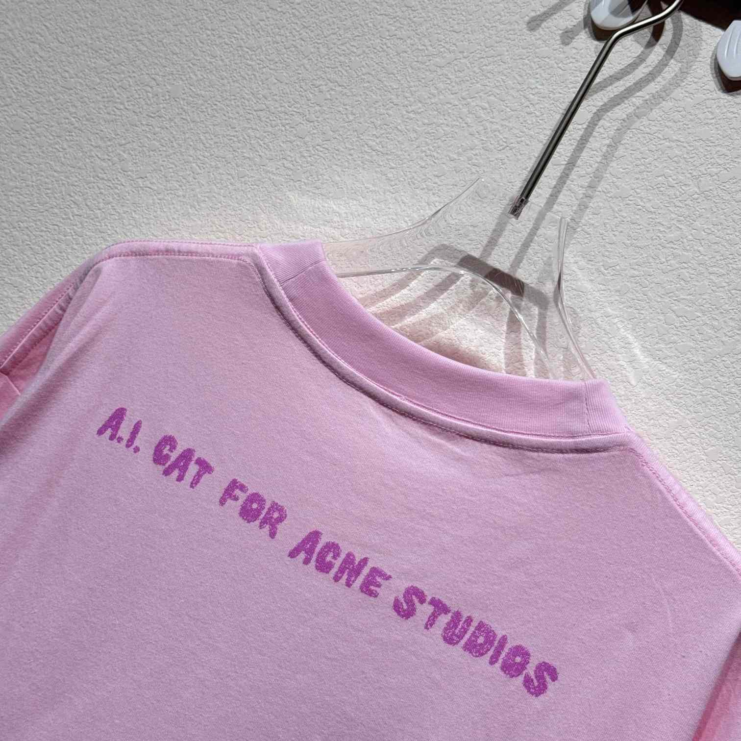 Acne Studios Cat Logo Tee - everydesigner