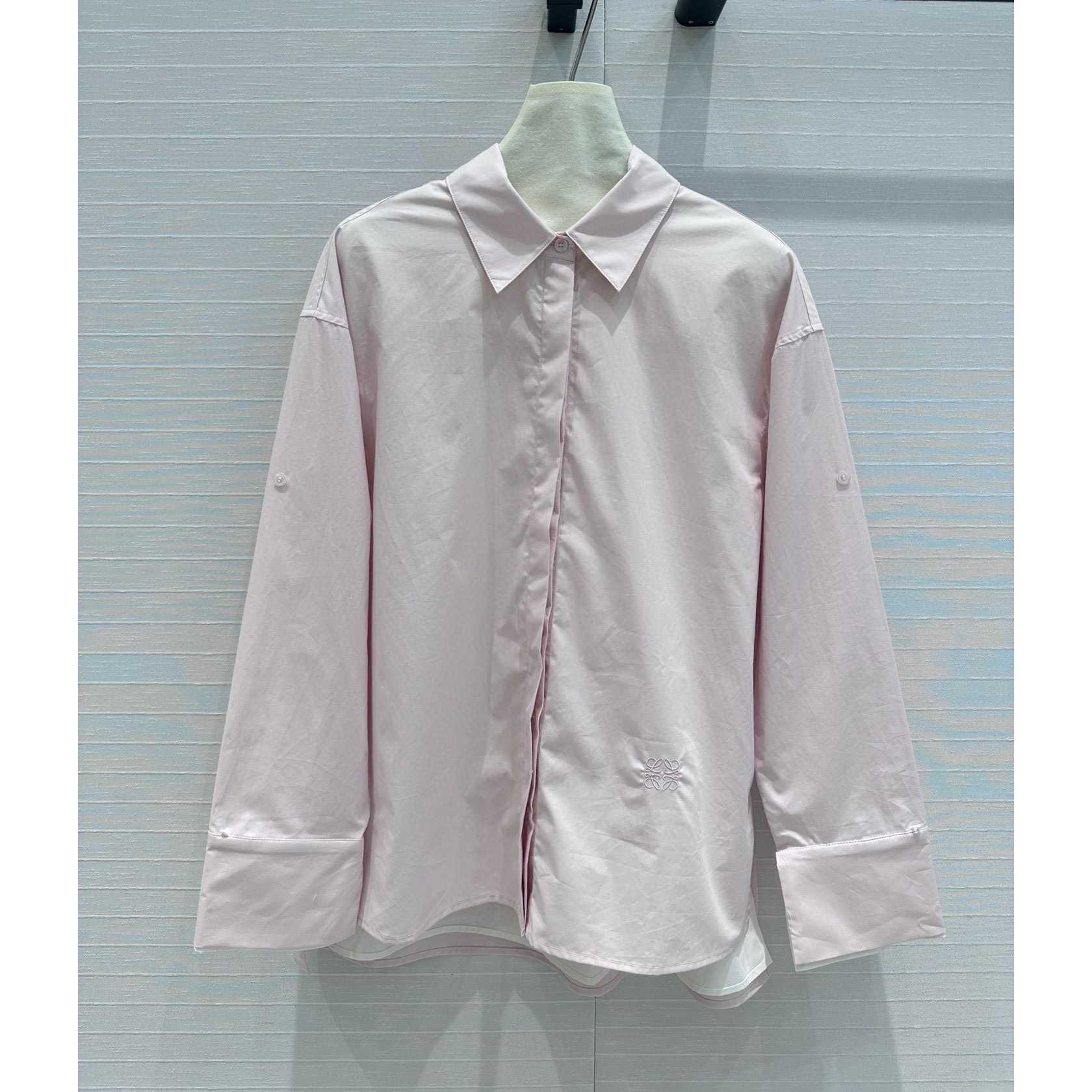 Loewe Turn-up shirt In Cotton - everydesigner