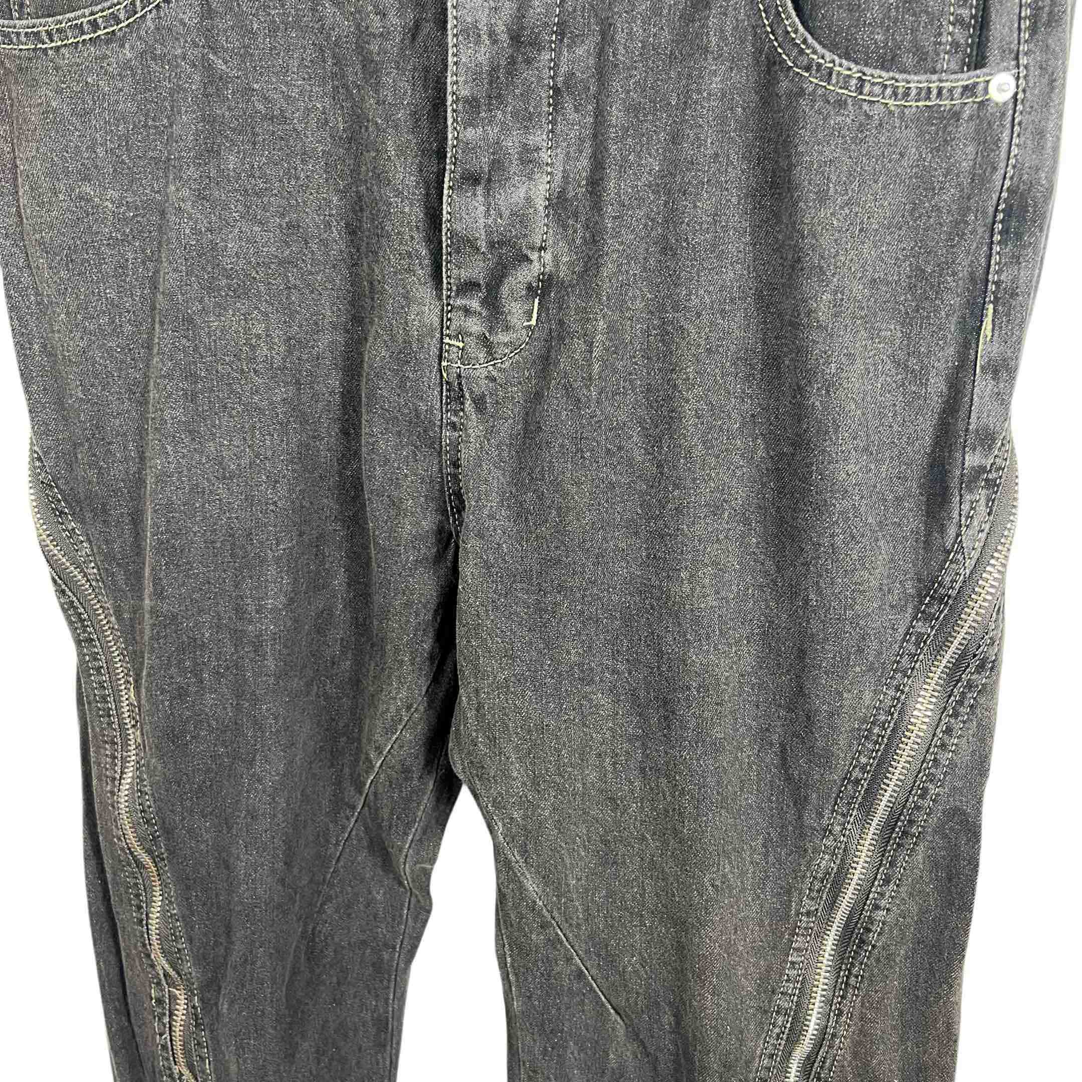 Rick Owens Zip-Detail Bolan Banana Slim Jeans - everydesigner