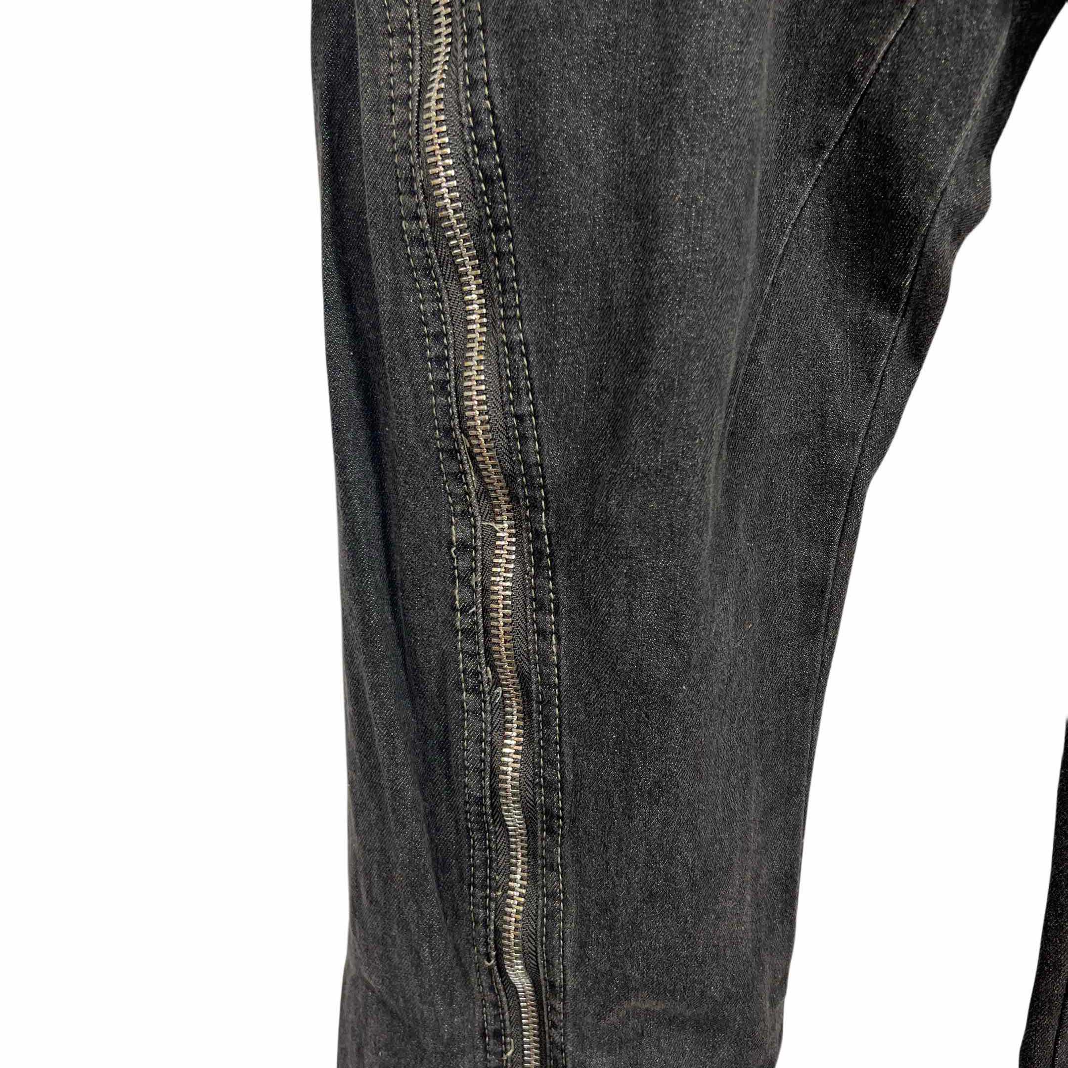 Rick Owens Zip-Detail Bolan Banana Slim Jeans - everydesigner