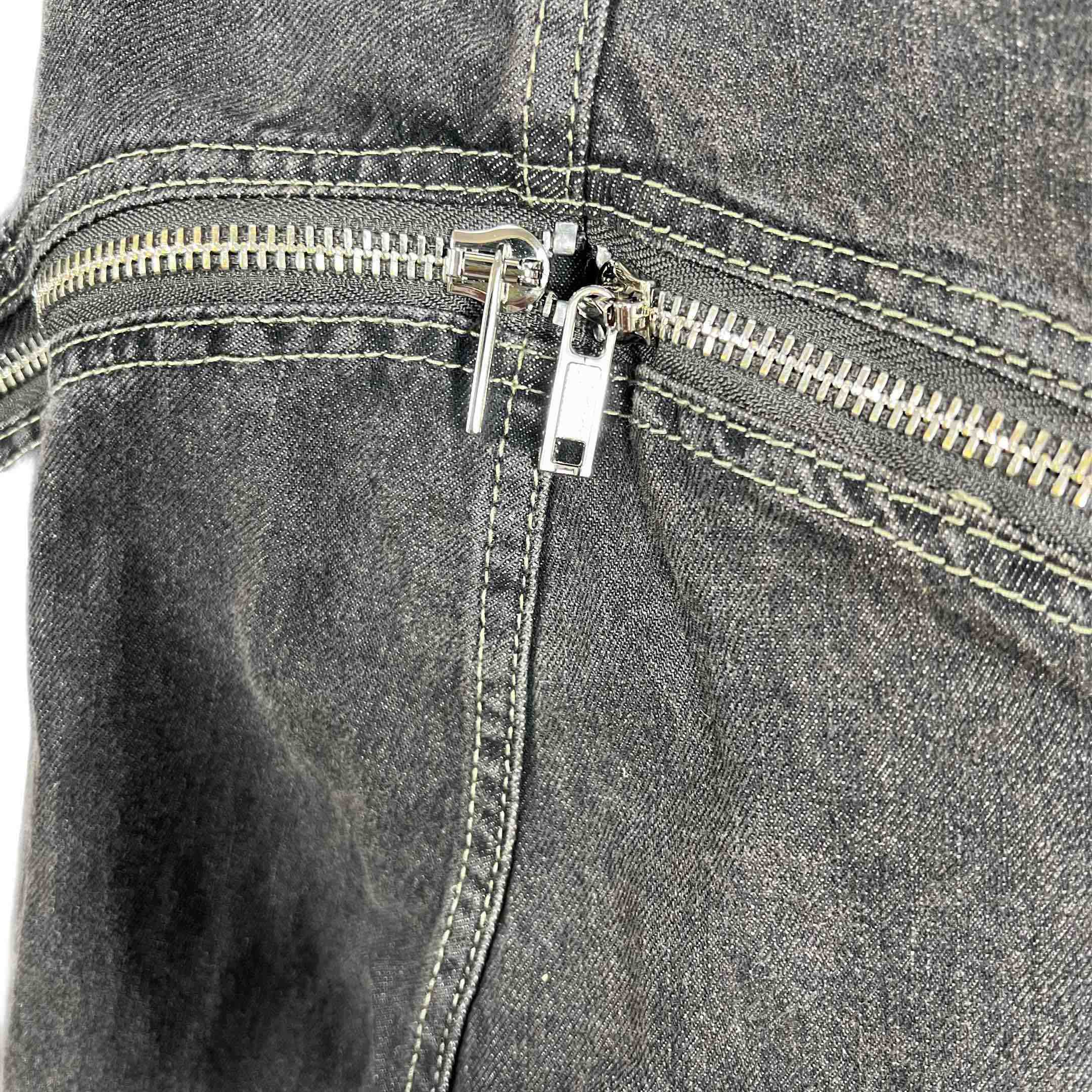 Rick Owens Zip-Detail Bolan Banana Slim Jeans - everydesigner