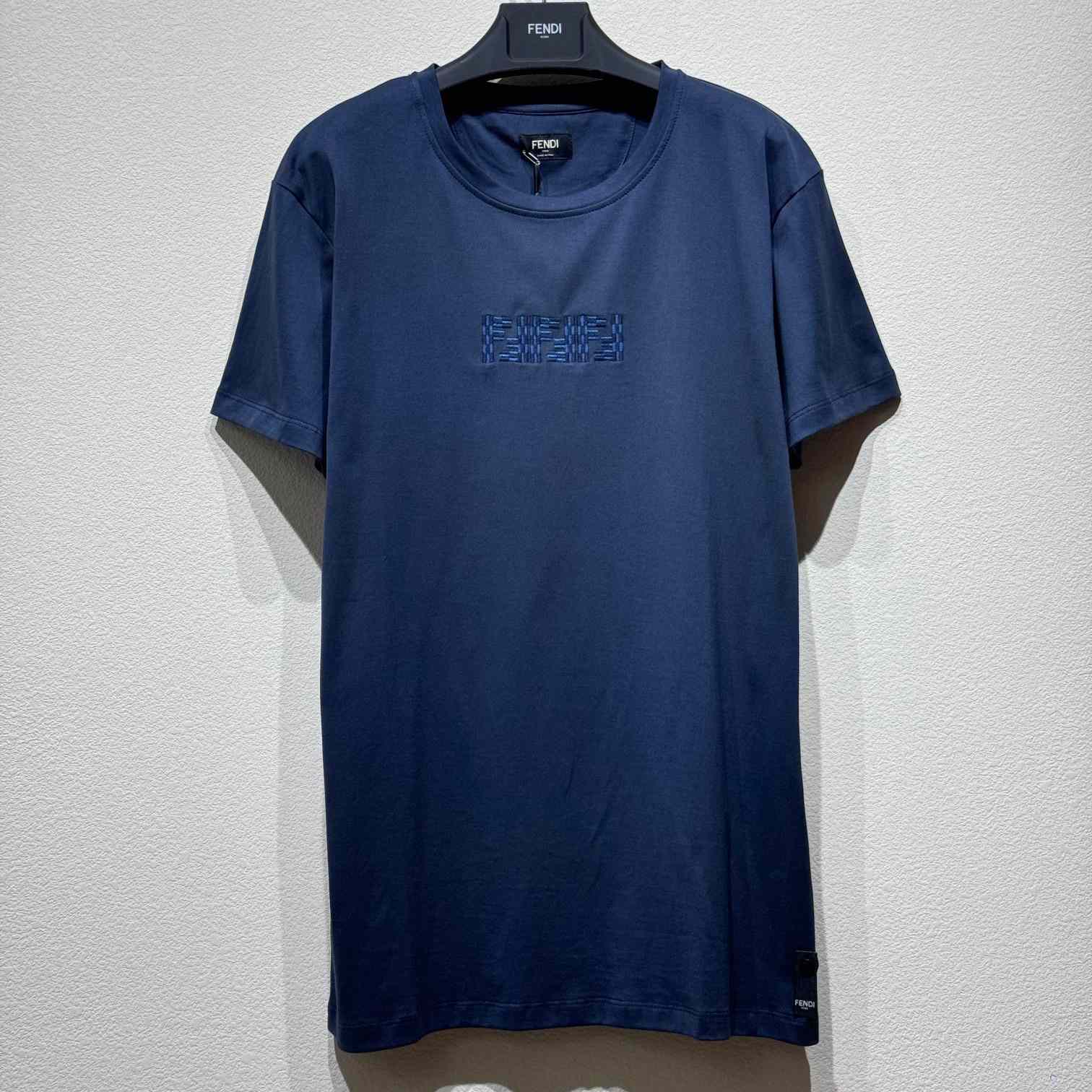 Fendi Short-Sleeved Crew Neck T-Shirt  - everydesigner