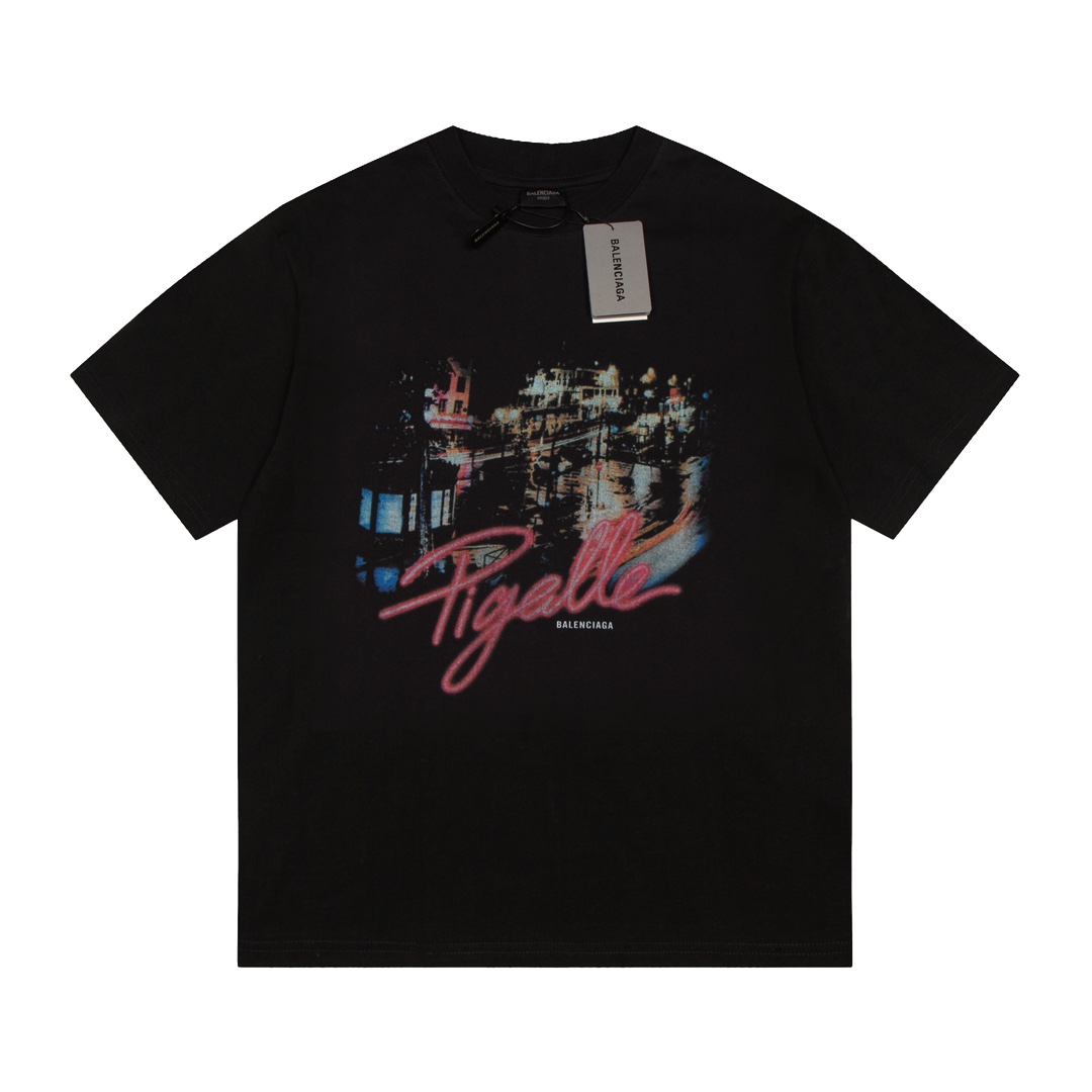 Balenciaga Cotton T-Shirt  - everydesigner