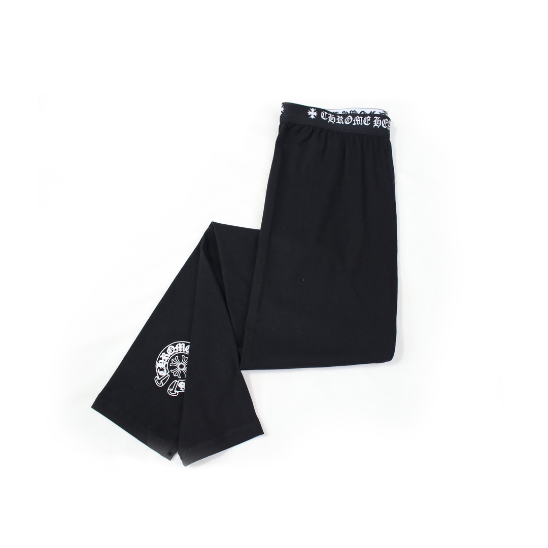 Chrome Hearts Logo Leggings - everydesigner