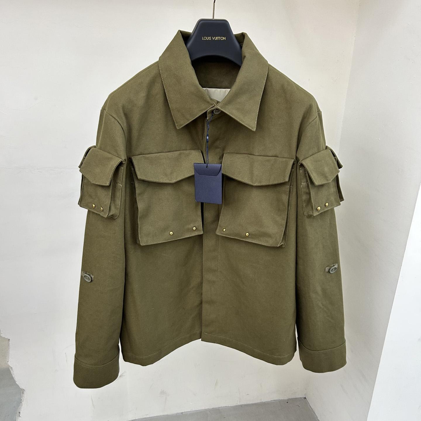 Louis Vuitton Cotton Utility Overshirt - everydesigner