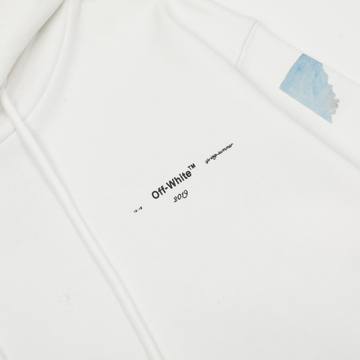 Off-White Cotton Hoodie - everydesigner