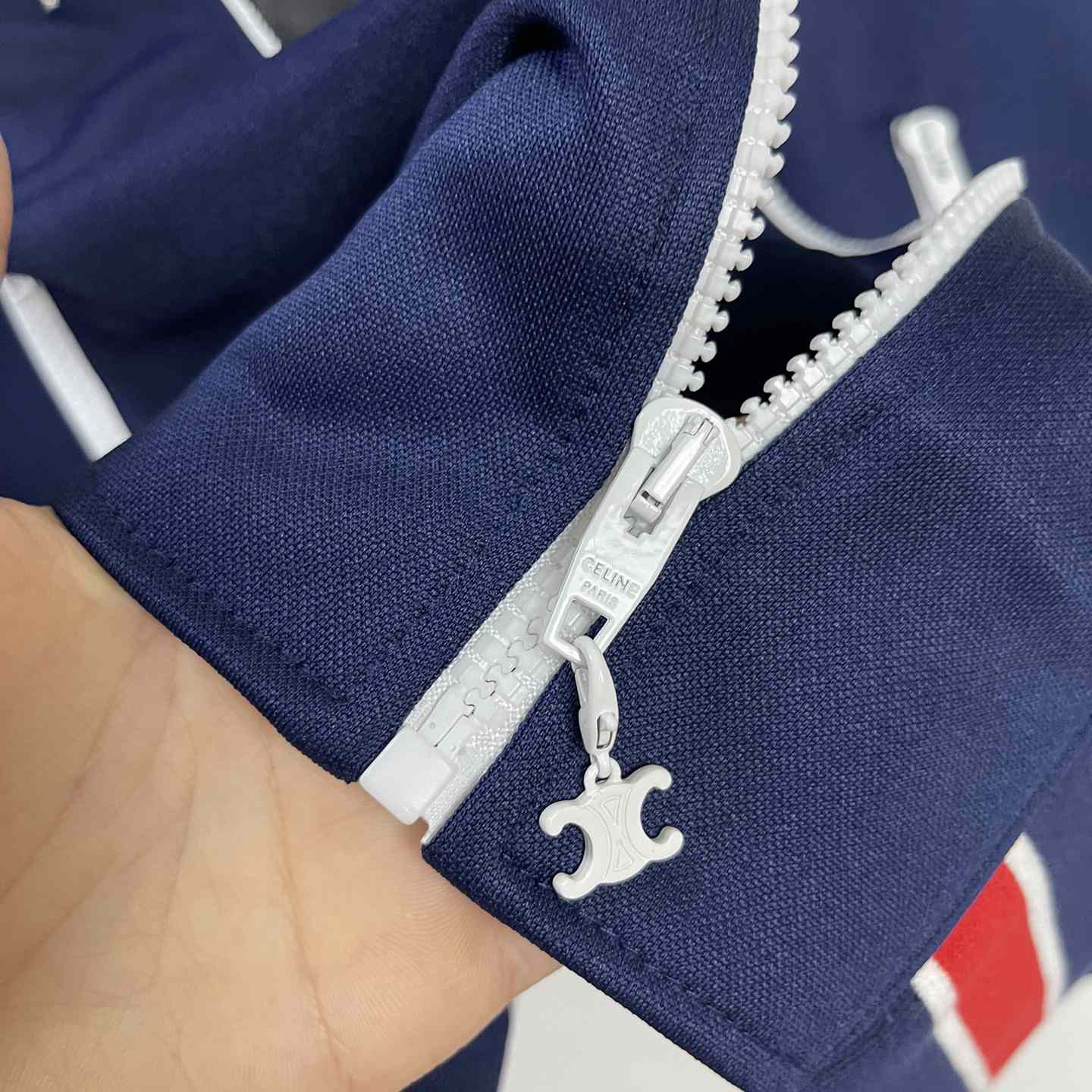 Celine Loose Hoodie In Cotton Fleece - everydesigner