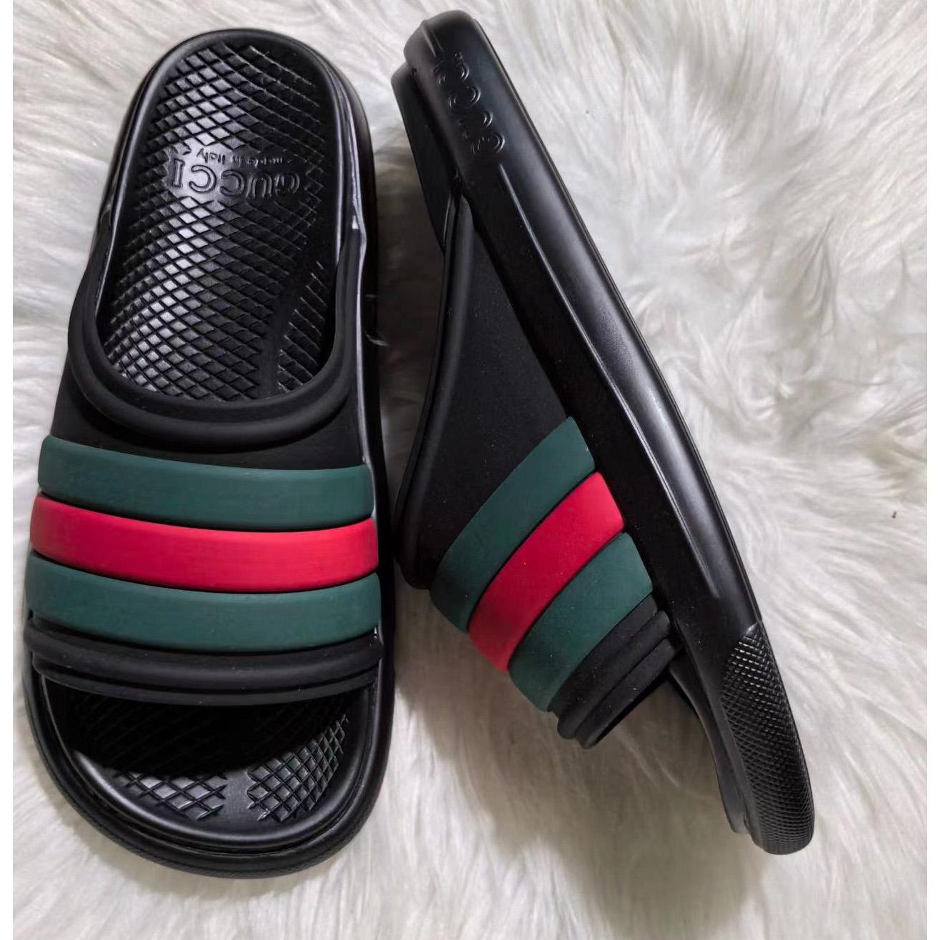 Gucci Web Slide Sandal - everydesigner