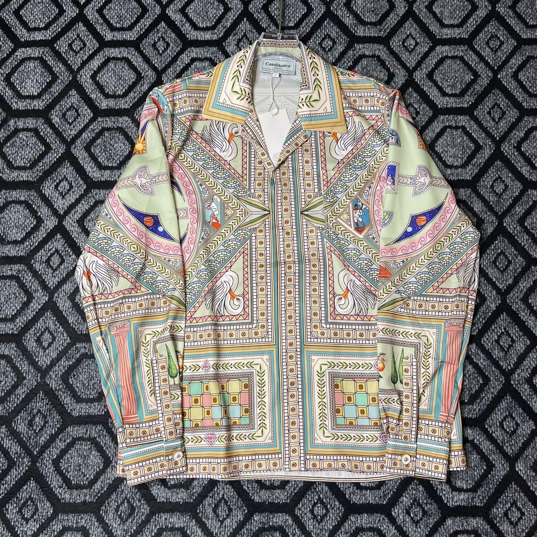 Casablanca Le Labyrinthe Silk Shirt - everydesigner