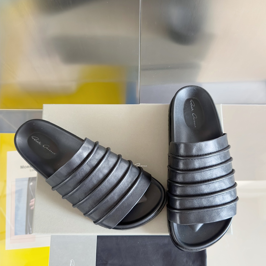 Rick Owens Ruhlmann Granola Slides - everydesigner