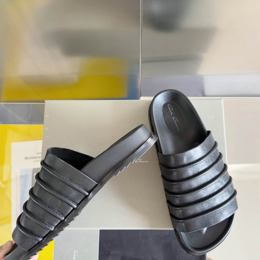 Rick Owens Ruhlmann Granola Slides - everydesigner