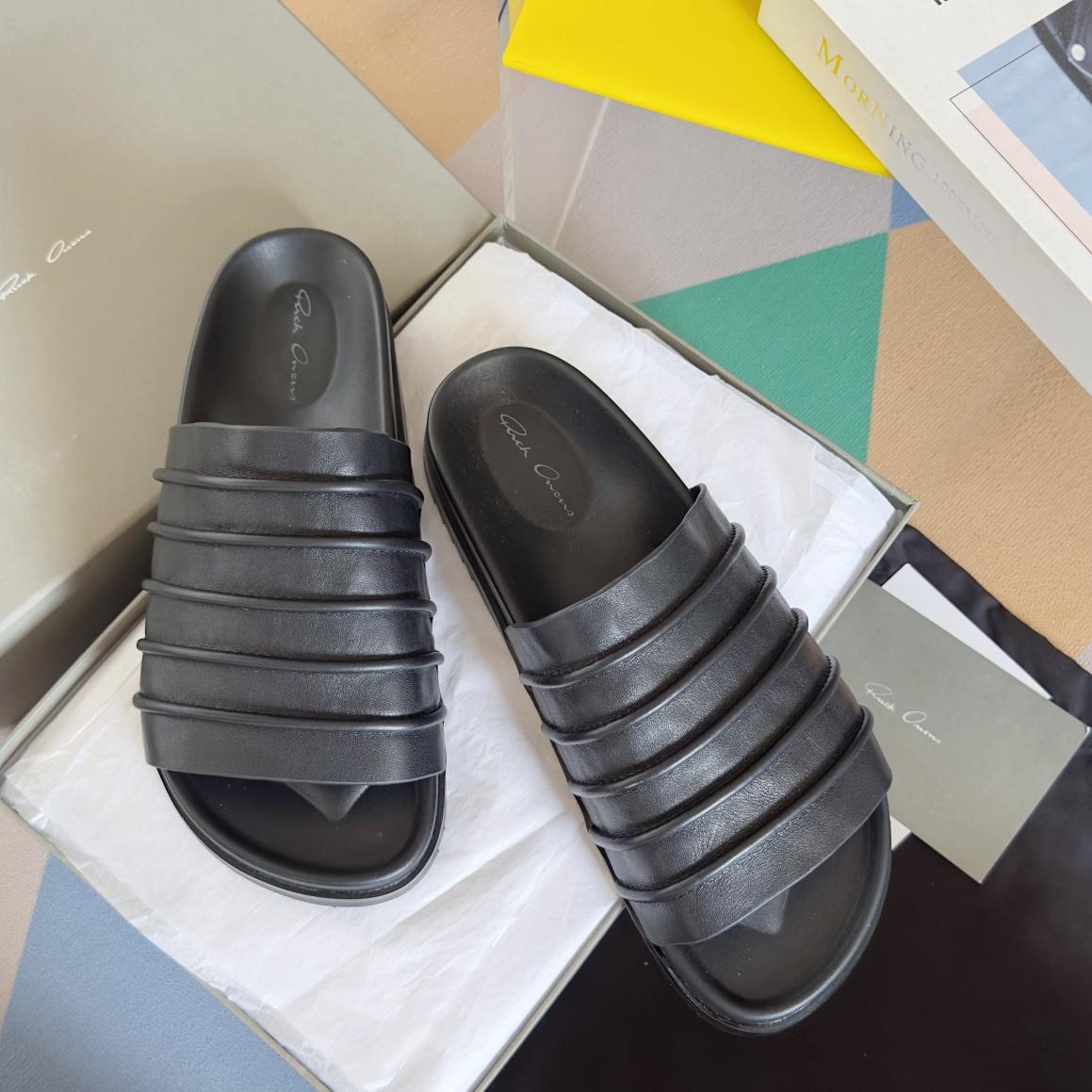 Rick Owens Ruhlmann Granola Slides - everydesigner