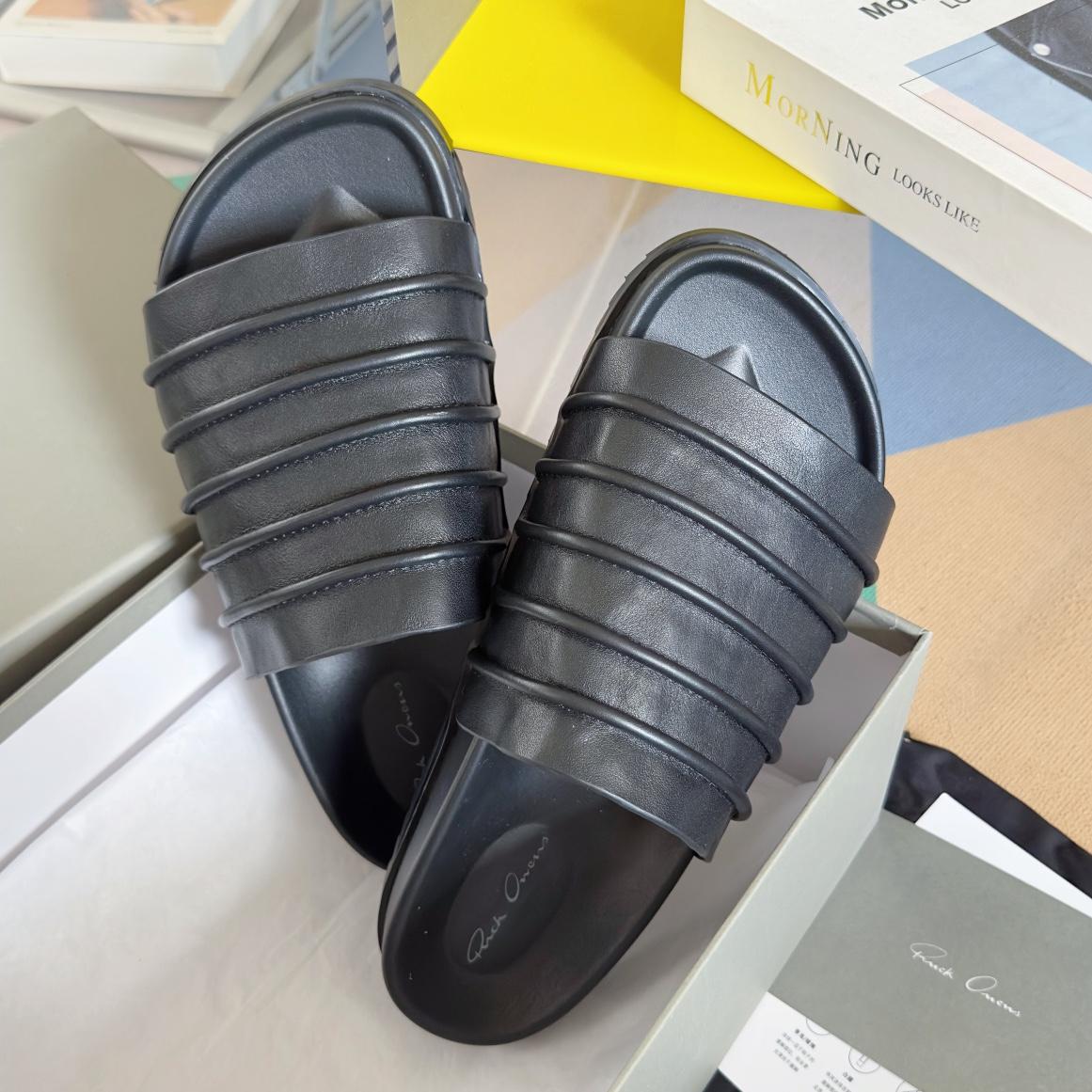 Rick Owens Ruhlmann Granola Slides - everydesigner