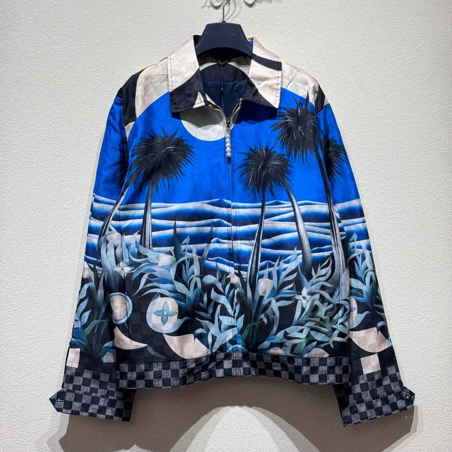 Louis Vuitton Printed Viscose Blouson  1AFQCD - everydesigner