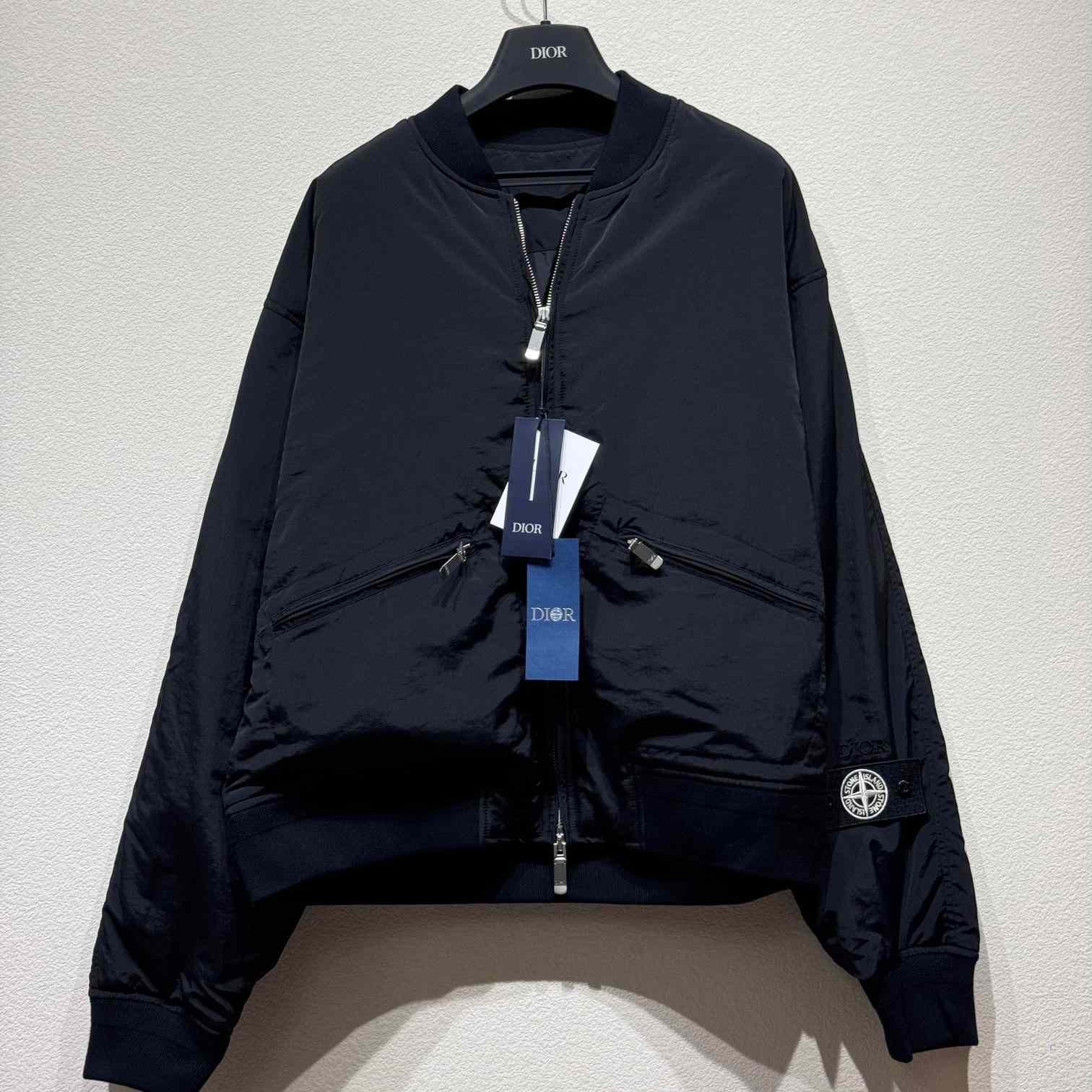 Dior And Stone Island Bomber Jacket - everydesigner