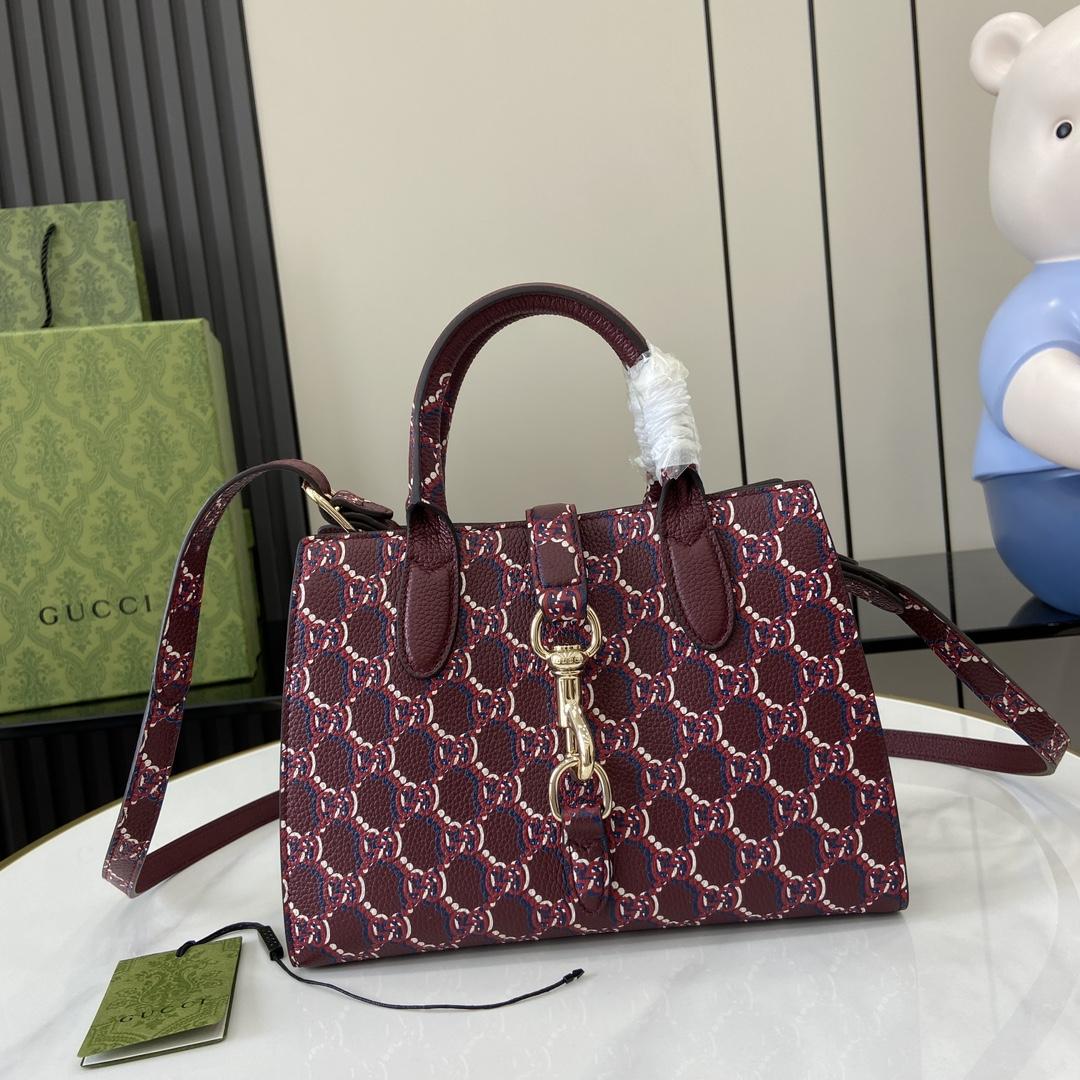 Gucci Small Tote Bag With GG Shadow  - everydesigner