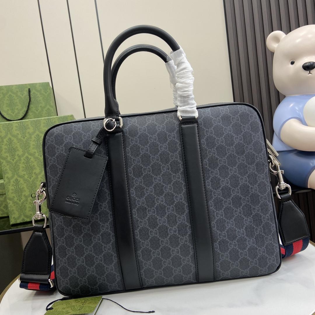 Gucci GG Briefcase With Shoulder Strap - everydesigner