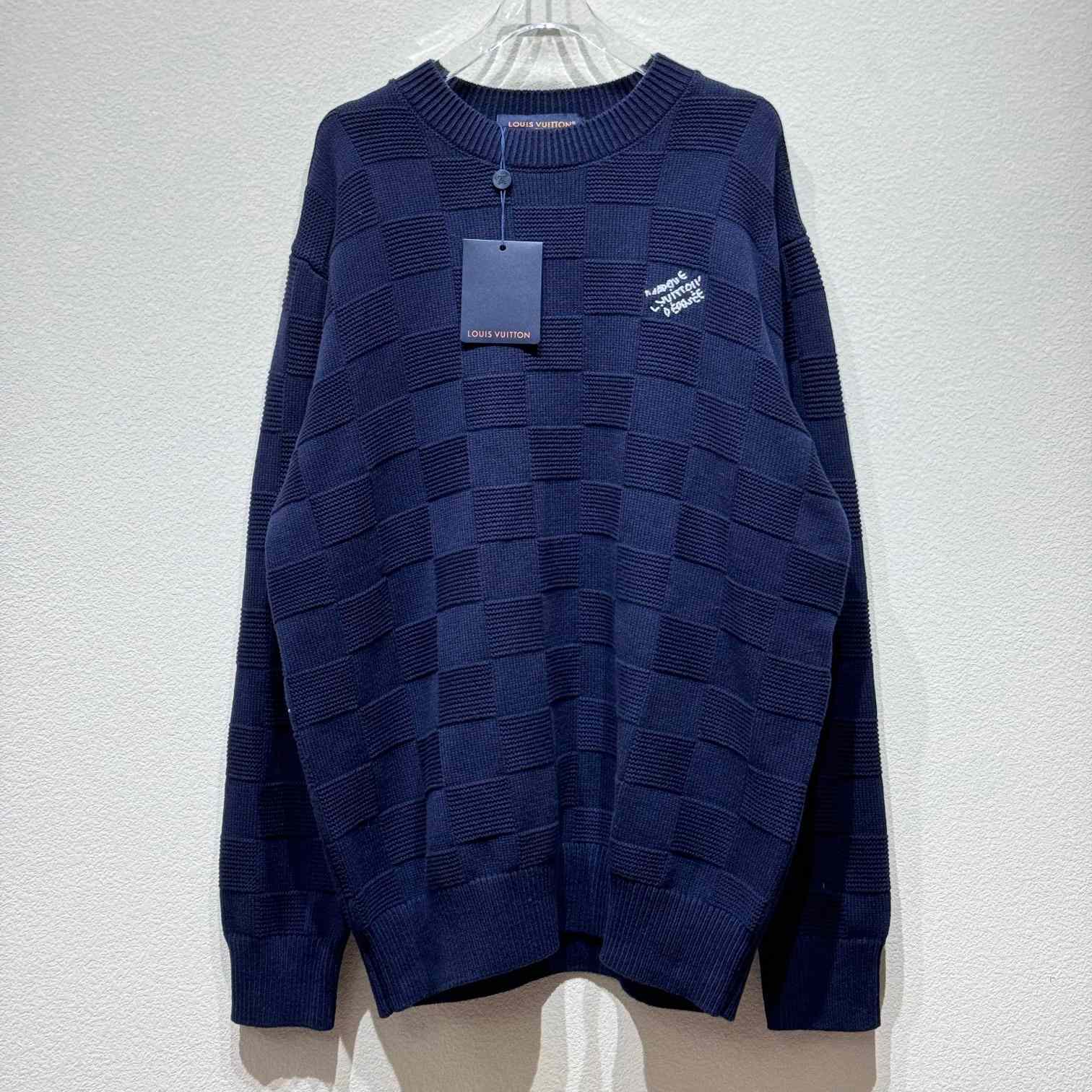 Louis Vuitton Damier Pullover With Pearl Signature  1AFIVL - everydesigner