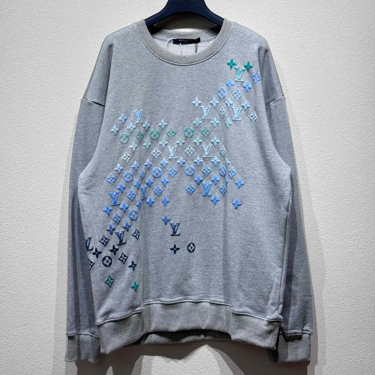 Louis Vuitton Embroidered Cotton Sweatshirt - everydesigner