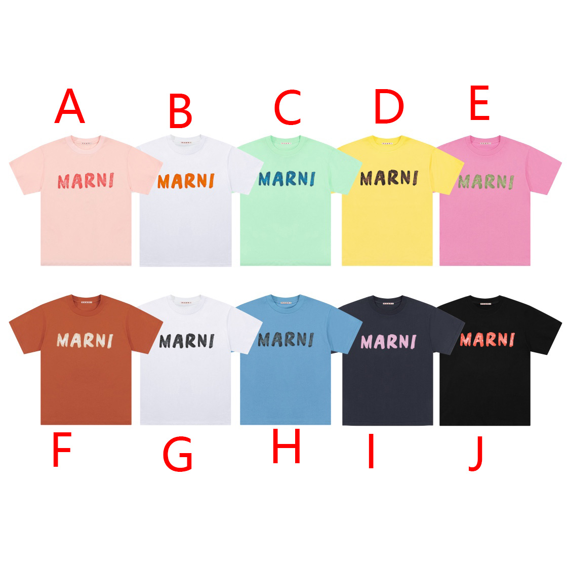 Marni Cotton T-Shirt With Logo - everydesigner