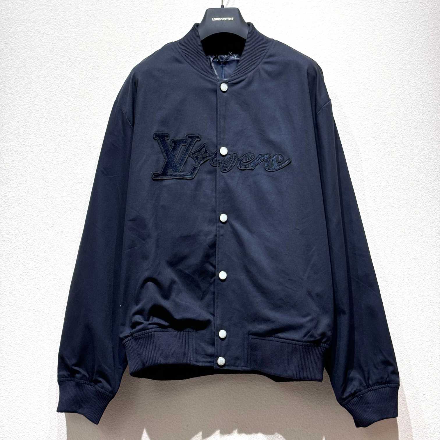 Louis Vuitton Embroidered Cotton Bomber   - everydesigner