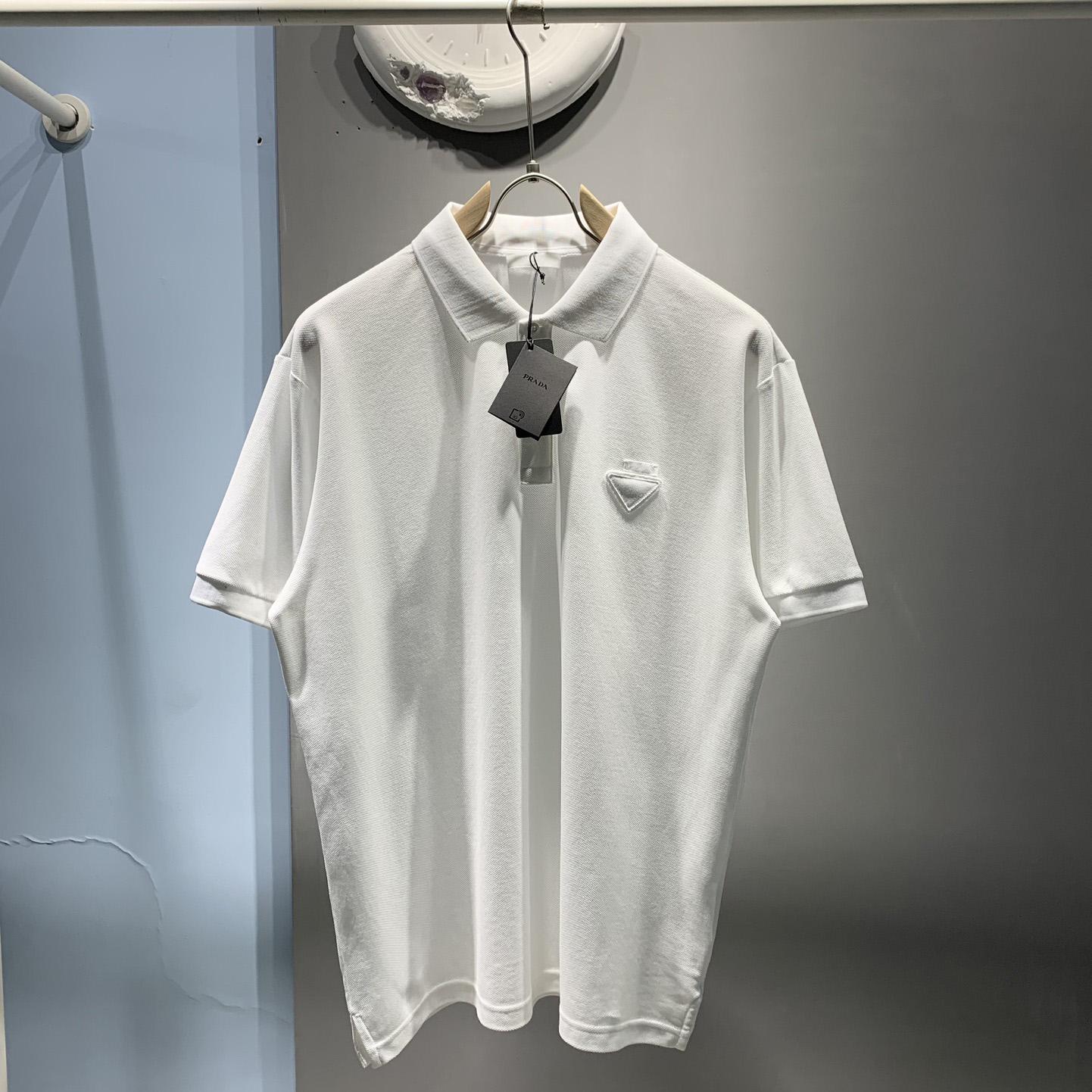 Prada Piqué Polo Shirt - everydesigner