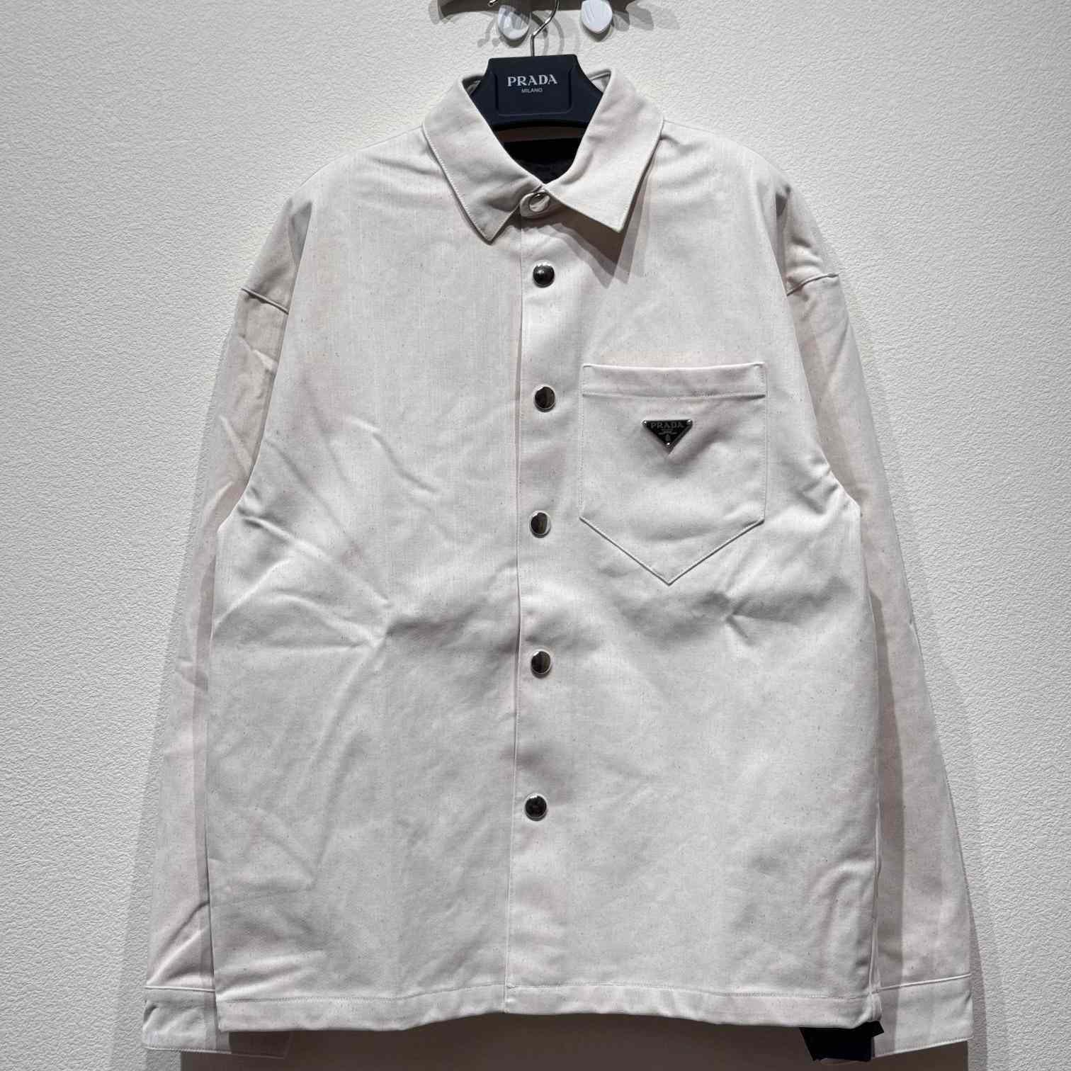 Prada Stretch Cotton Shirt - everydesigner