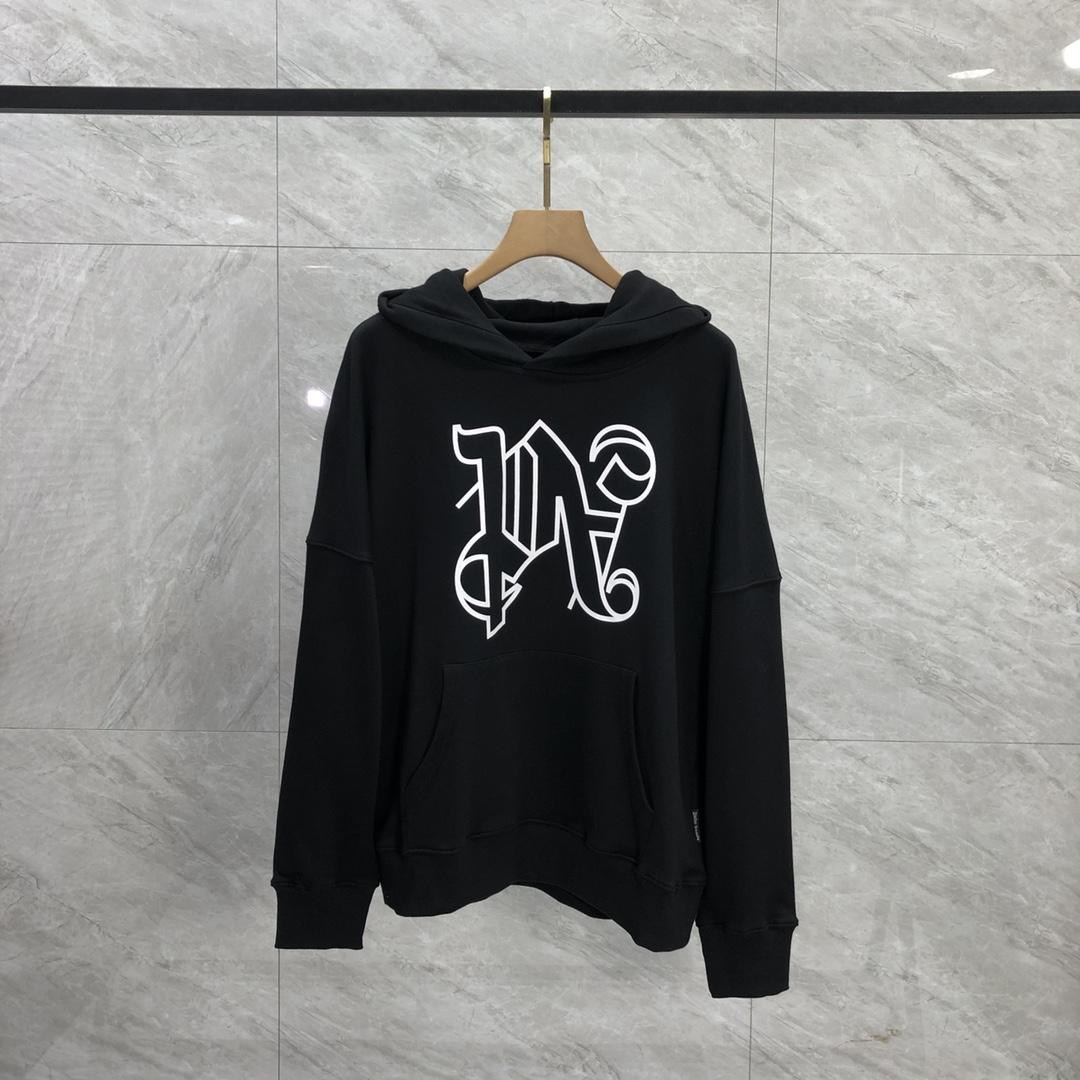 Palm Angels Hoodie With Logo - everydesigner