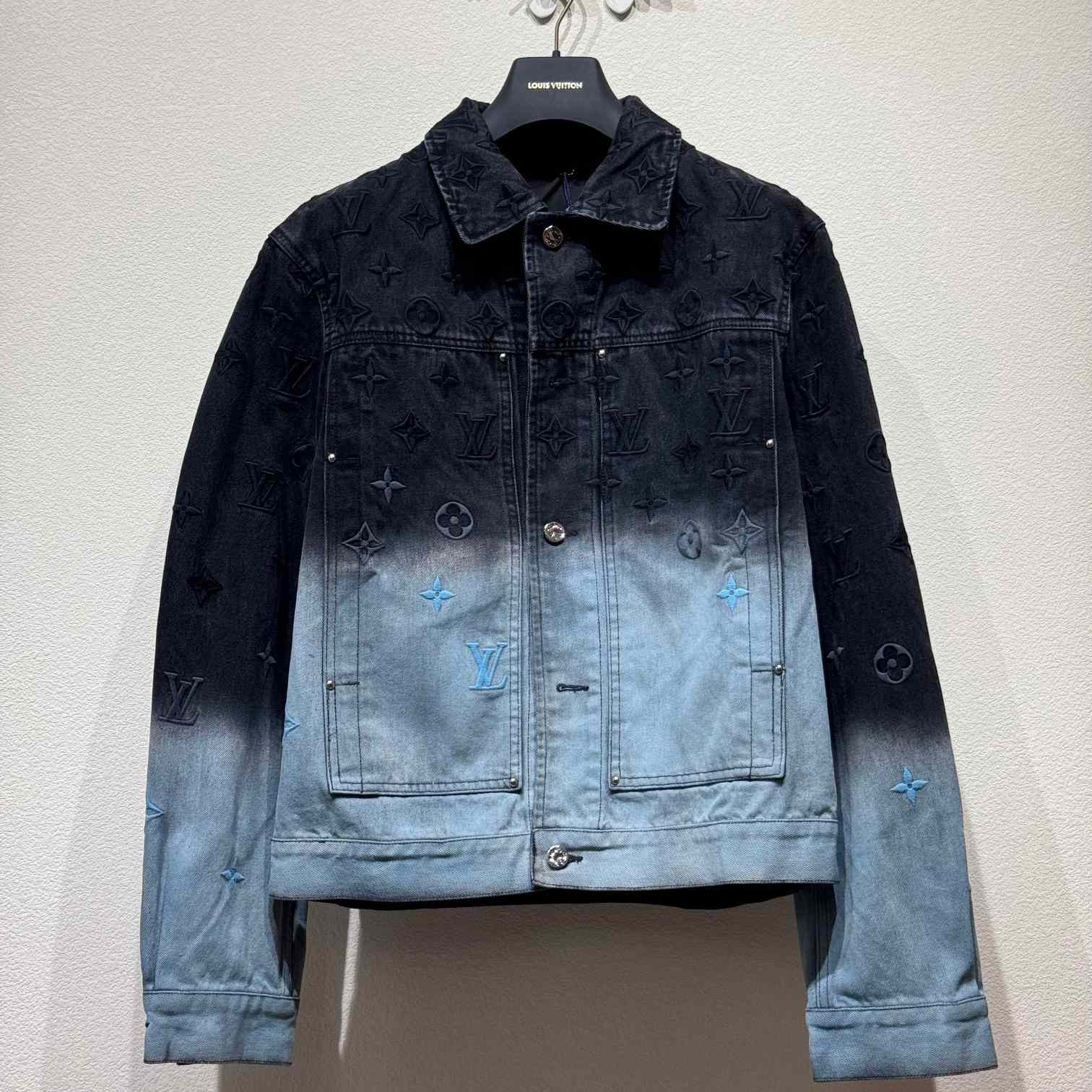 Louis Vuitton Embroidered Denim Blouson - everydesigner