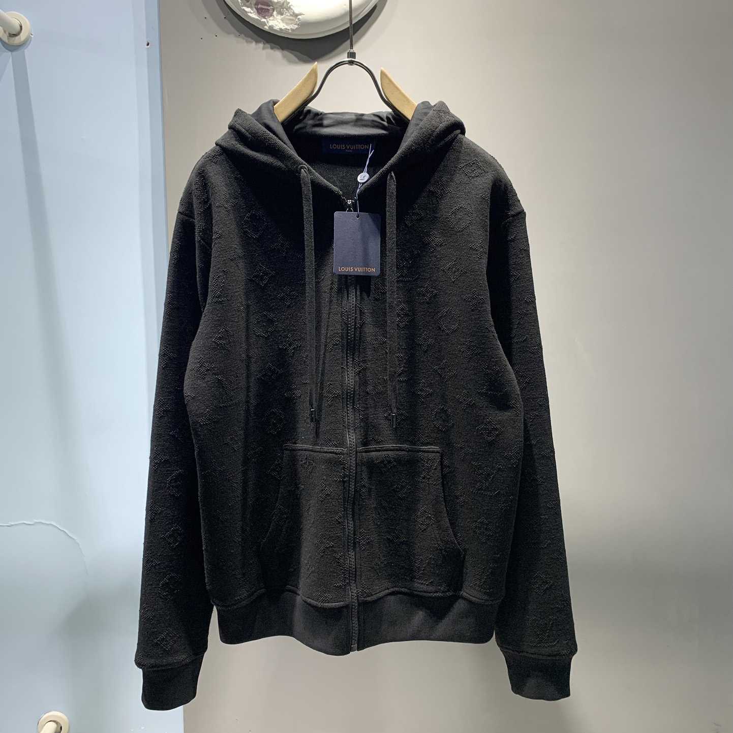 Louis Vuitton Monogram Zip Through Hoodie - everydesigner