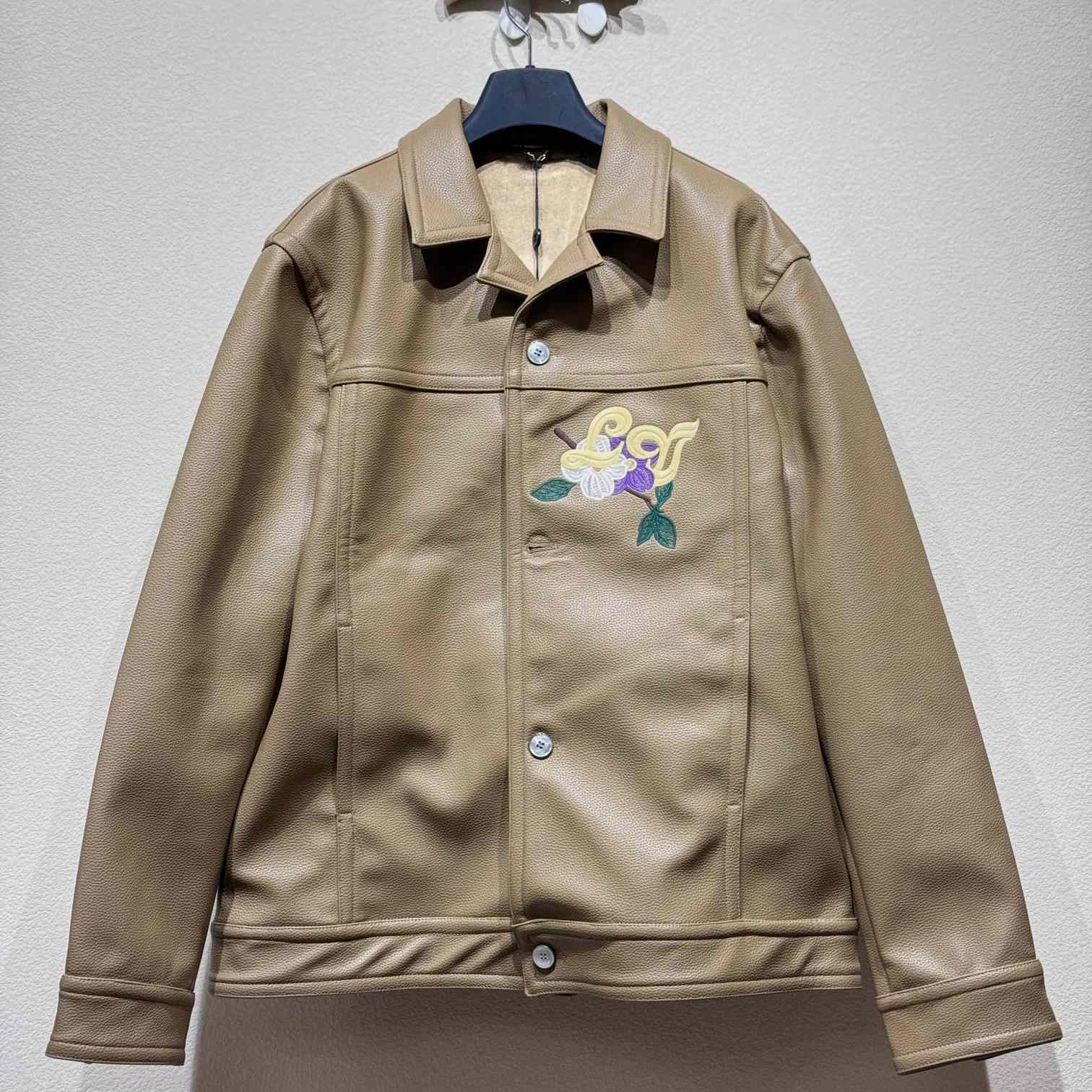 Louis Vuitton Embroidered Leather Blouson  1AFQO5 - everydesigner