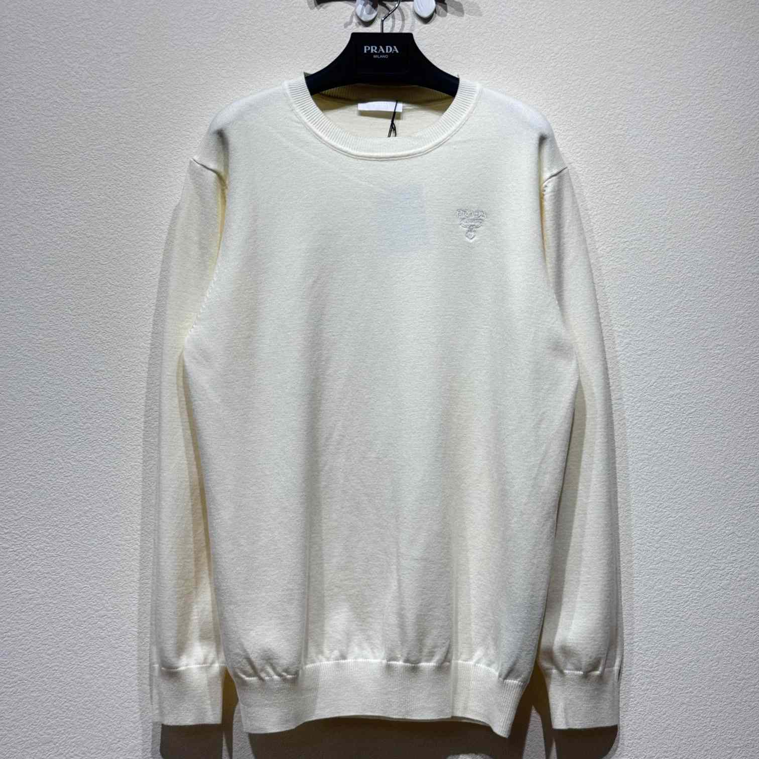 Prada Logo Crewneck - everydesigner