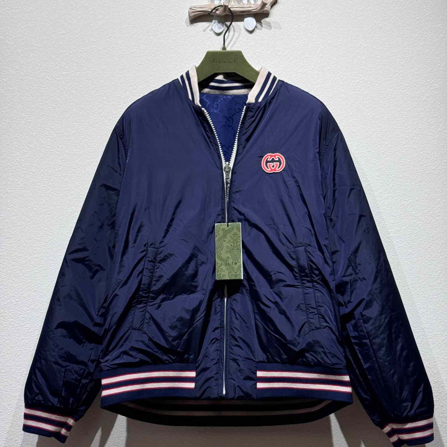 Gucci Reversible Nylon Canvas Jacket - everydesigner