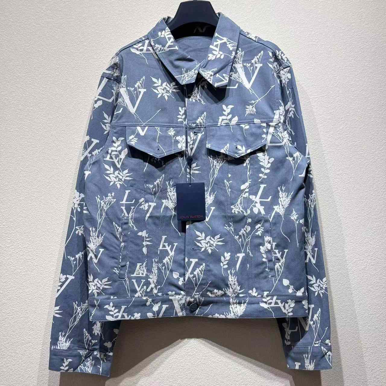 Louis Vuitton DNA Leaf Denim Jacket   1AA5I7 - everydesigner