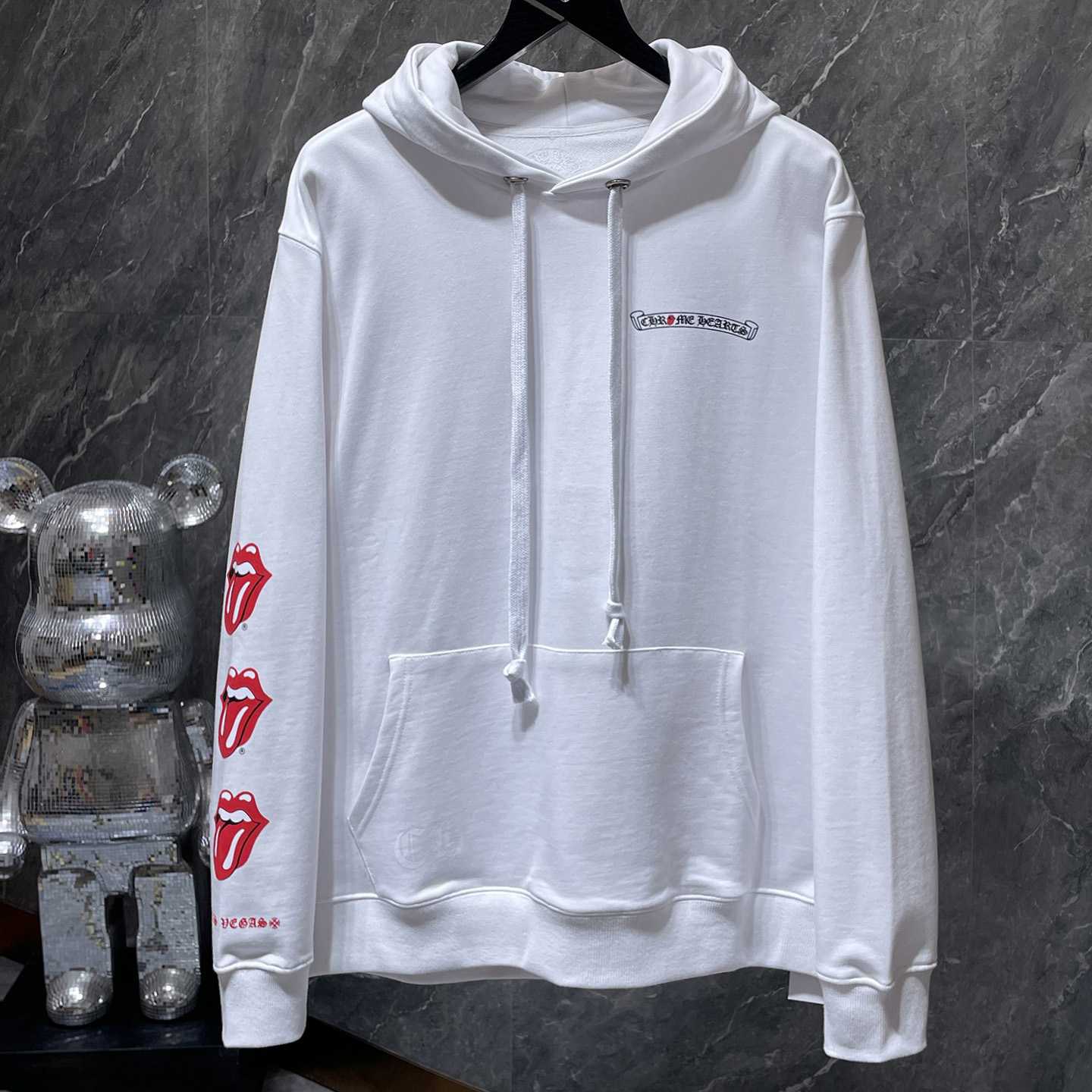 Chrome Hearts Rolling Stones Hoodie - everydesigner