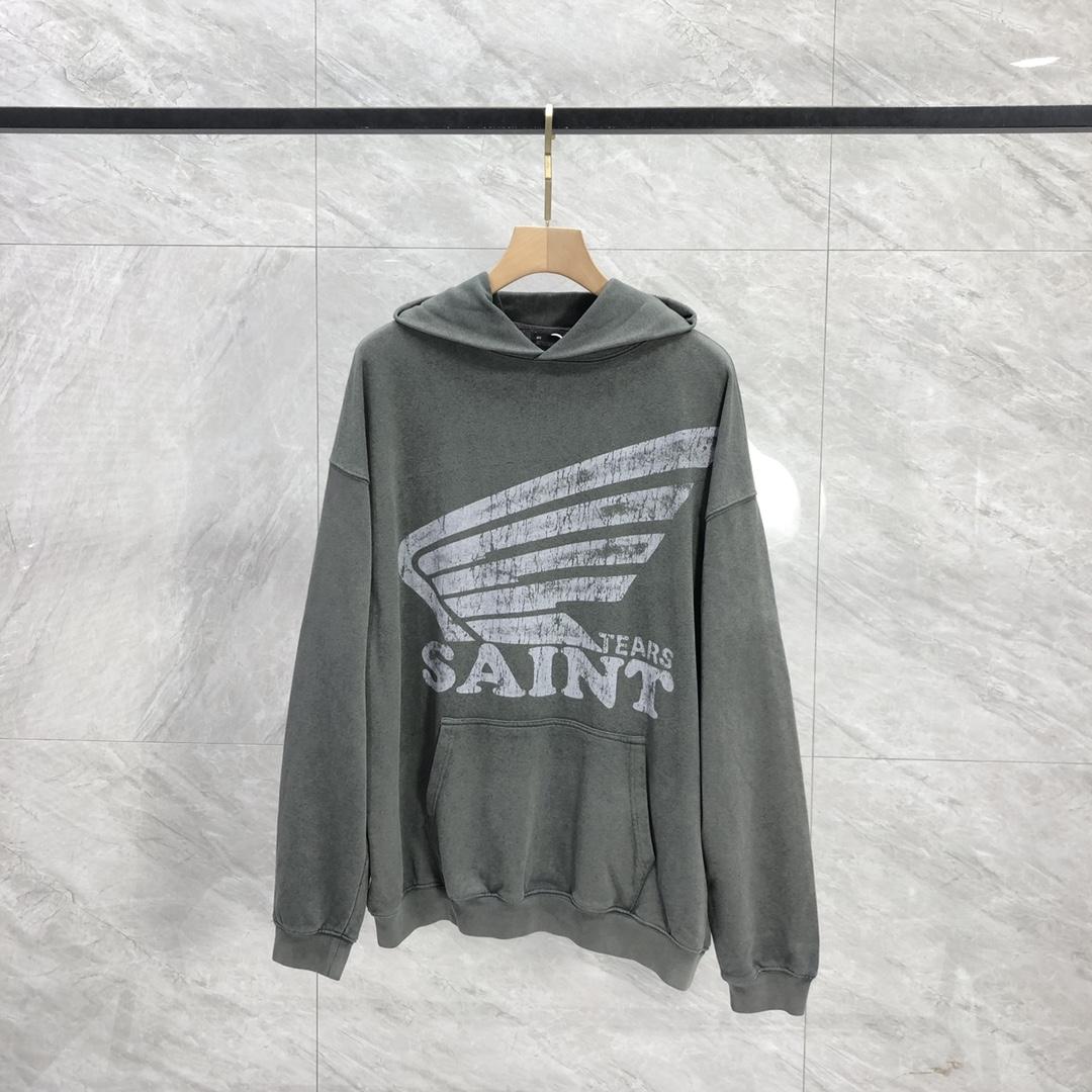 Saint Michael Tears Hoodie - everydesigner