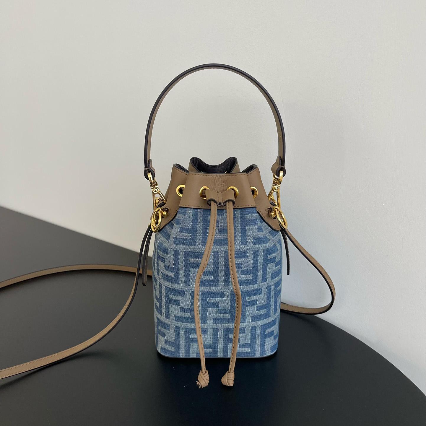 Fendi Mini Mon Tresor Bucket Bag (12x18x10cm) - everydesigner