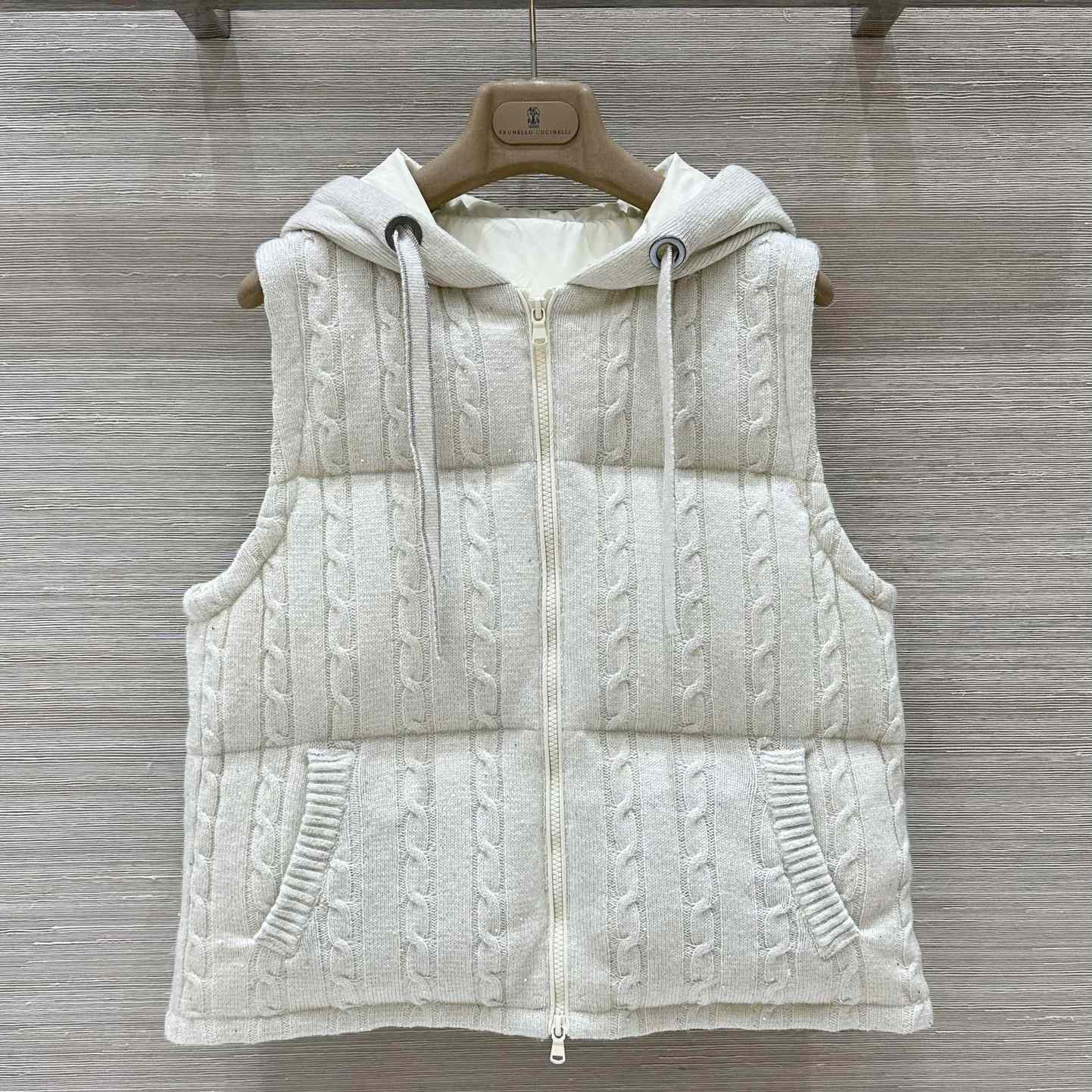 Brunello Cucinelli Knit Down Vest - everydesigner