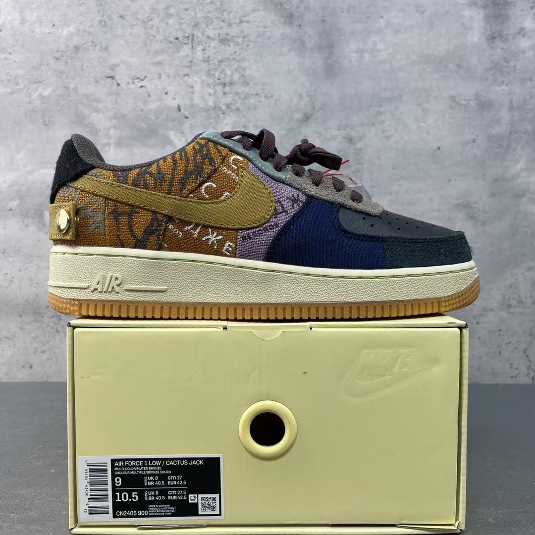 Travis Scott x Nike Air Force 1 Low AF1 Sneaker    CN2405-900  - everydesigner