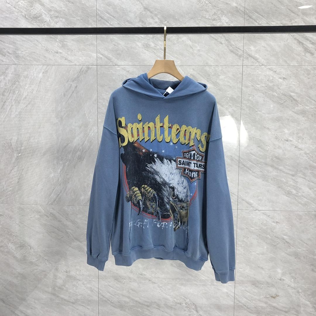 Saint Michael Tears Hoodie - everydesigner