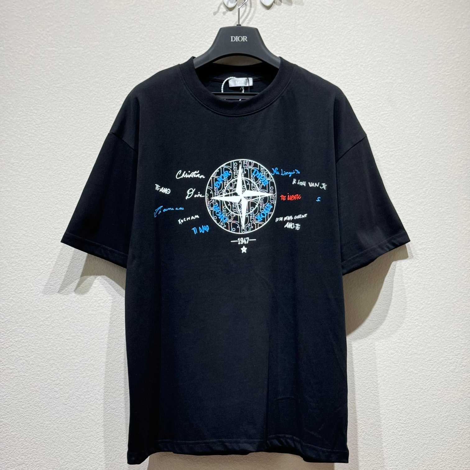 Dior And Stone Island  T-Shirt - everydesigner