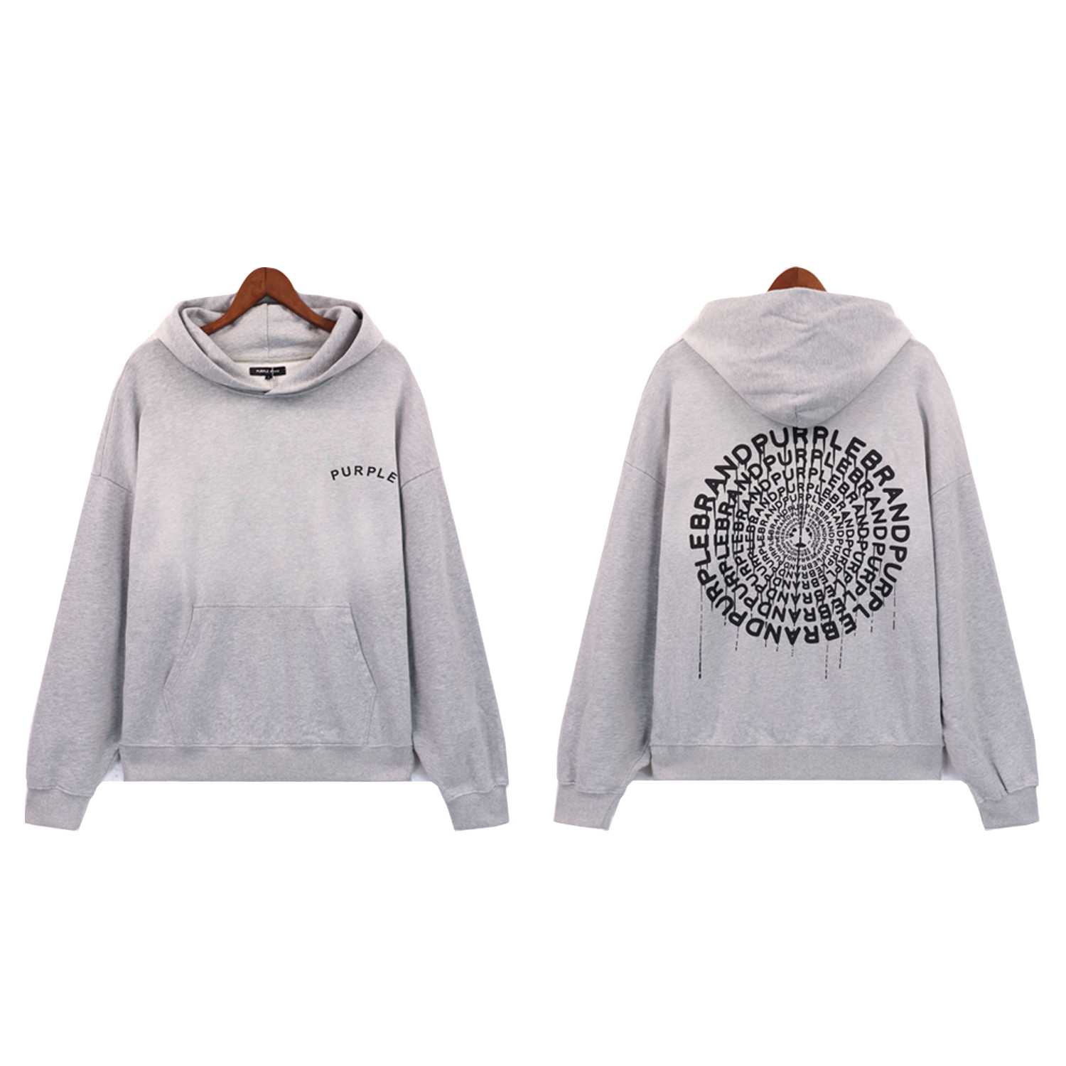 Purple Brand Concentric Hoodie - everydesigner